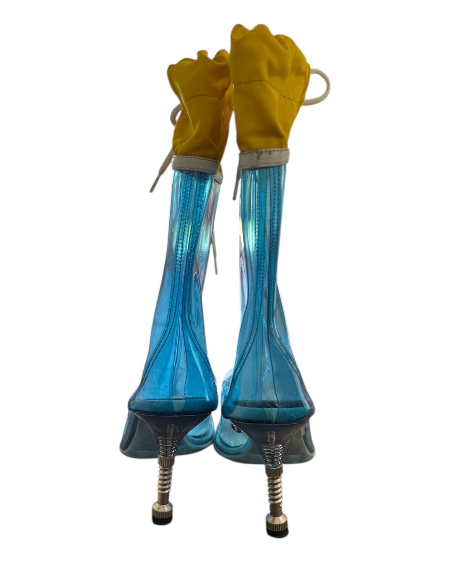 Vintage Miu Miu Rain Boot Heels
