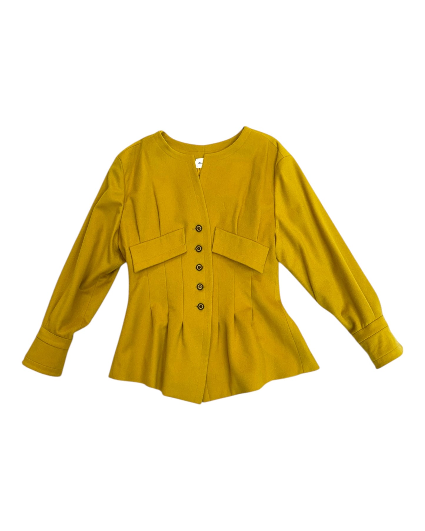 Vintage Karl Lagerfeld Yellow Evening Jacket