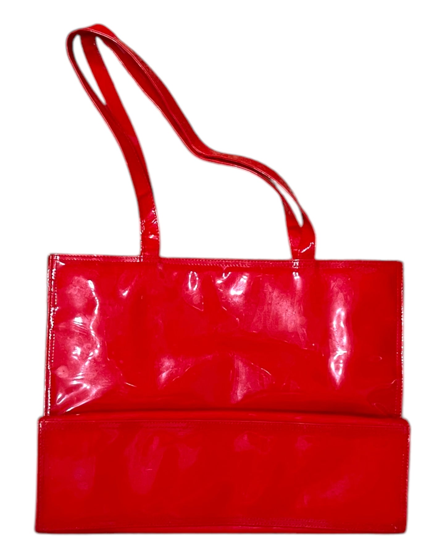 Vintage Red Patent Leather Bag