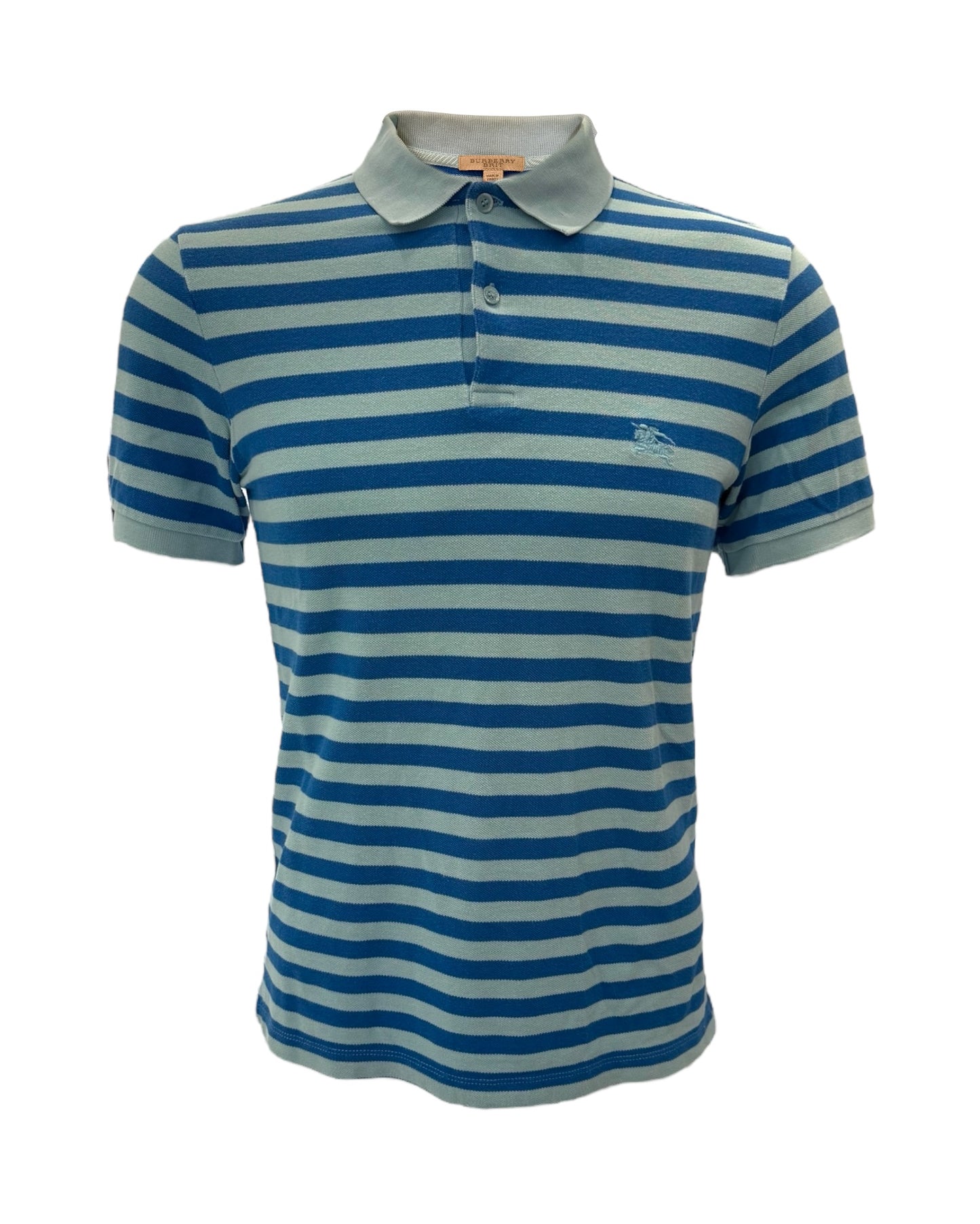 Vintage Burberry Blue Polo Top