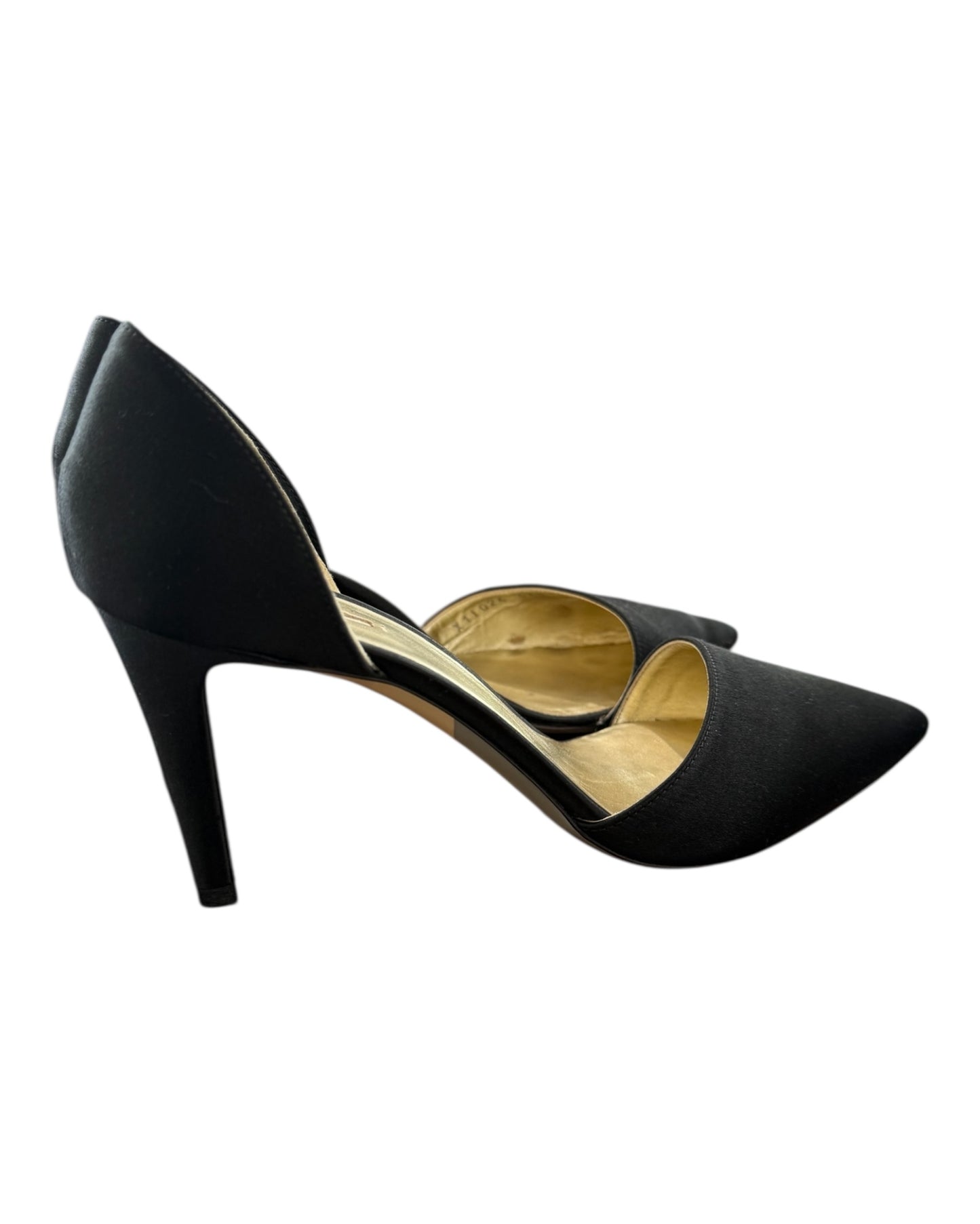 Vintage Giorgio Armani D'Orsay Black Pumps