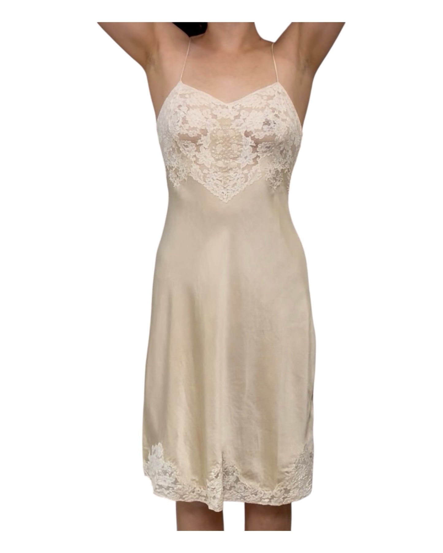 Vintage Lace Slip Dress