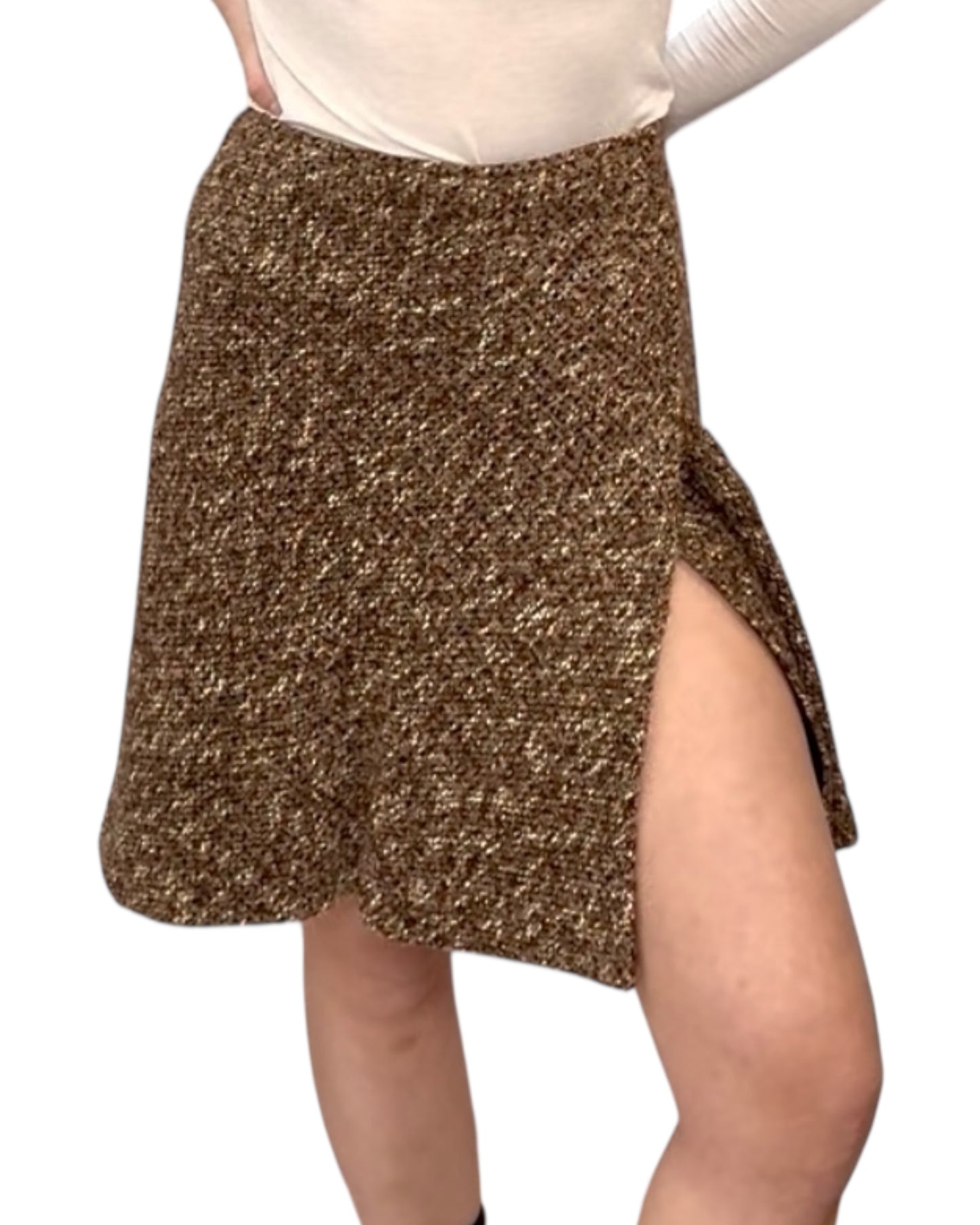 Vintage Valentino Tweed Skirt