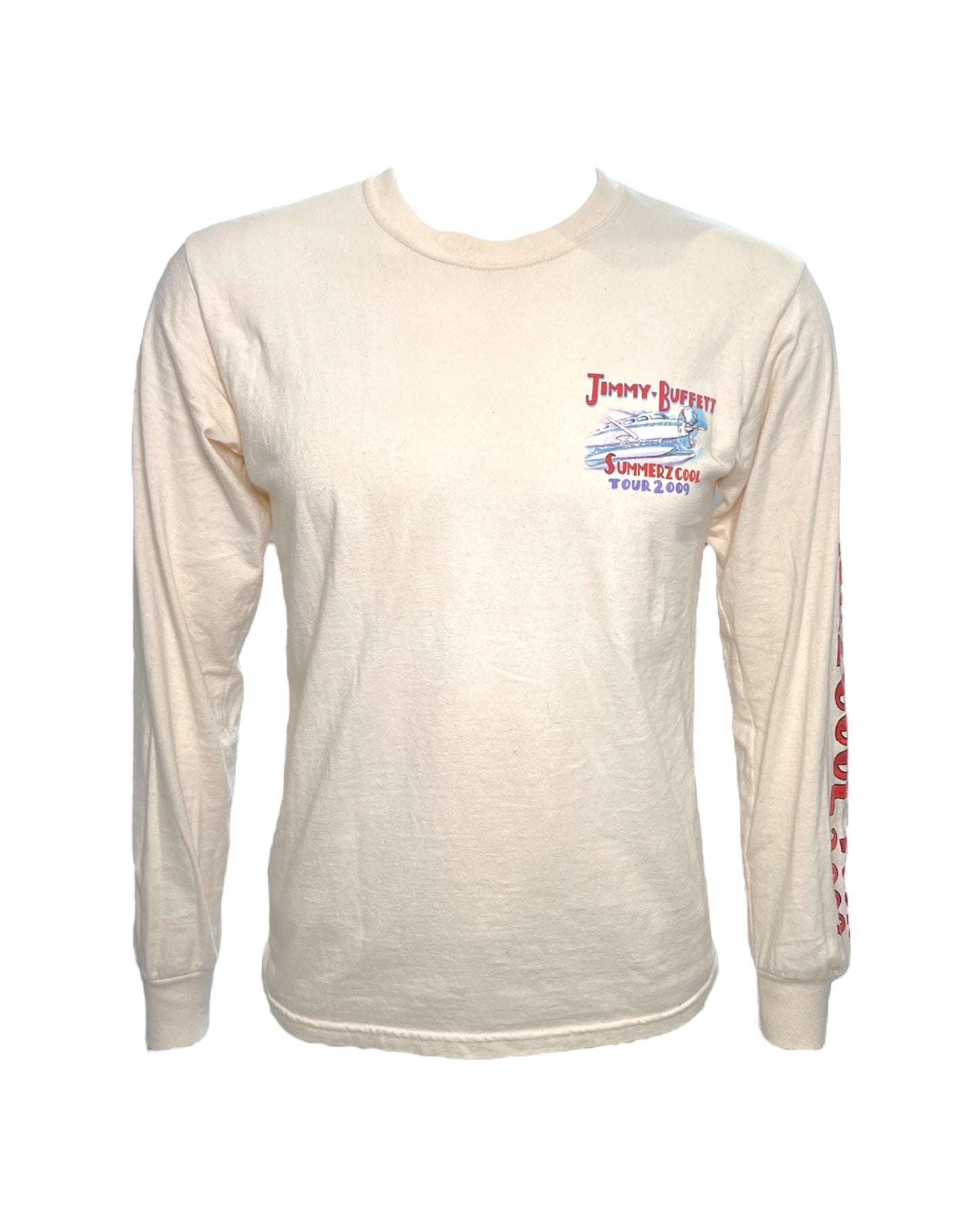 Vintage 2009 Jimmy Buffet Summerz Cool Tour Long-Sleeve Tee