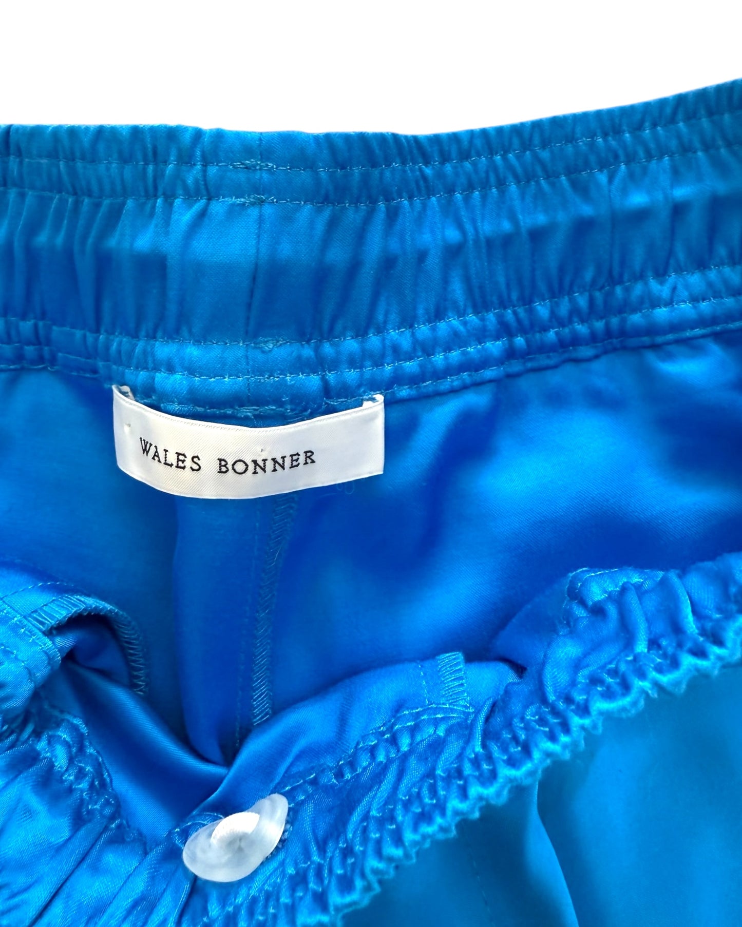 Pre-Loved Wales Bonner Blue Running Shorts