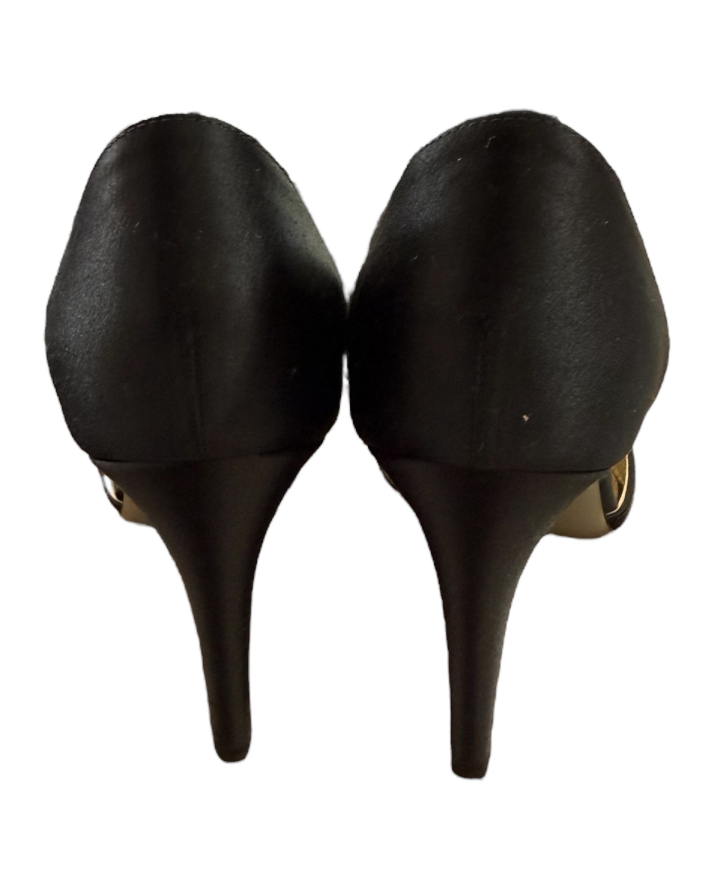 Vintage Giorgio Armani D'Orsay Black Pumps