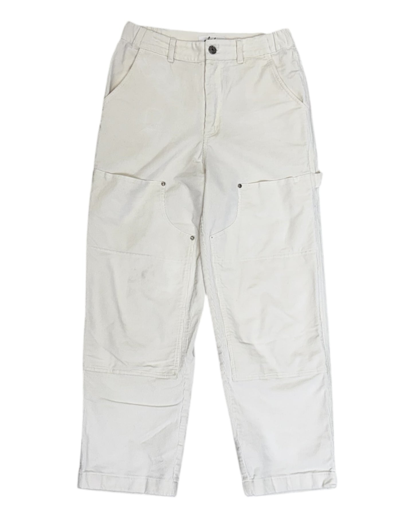 Pre-Loved White Corduroy Jeans
