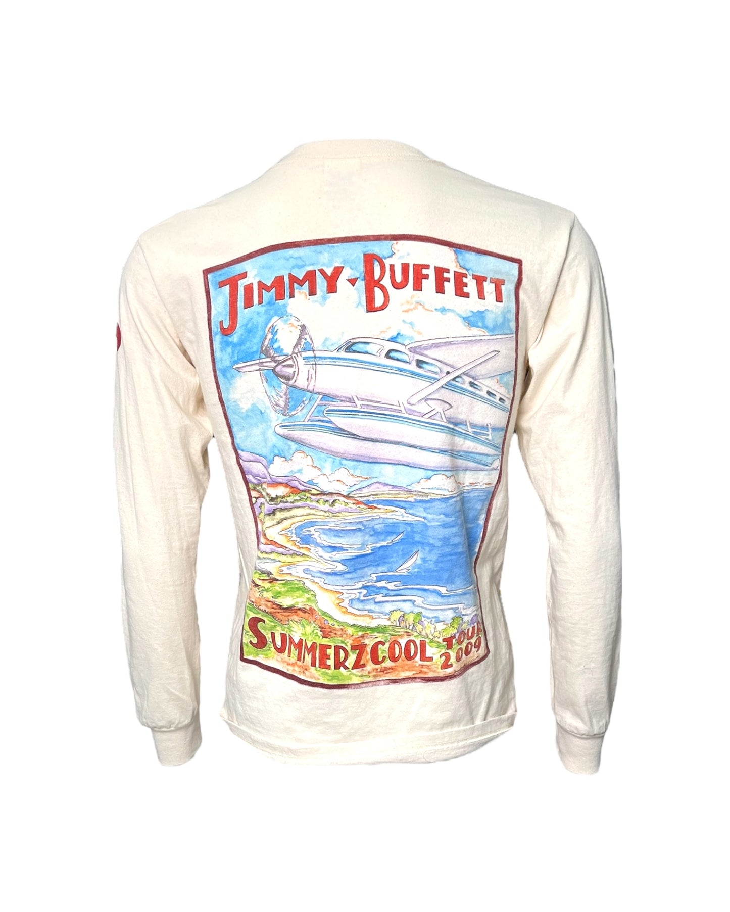 Vintage 2009 Jimmy Buffet Summerz Cool Tour Long-Sleeve Tee