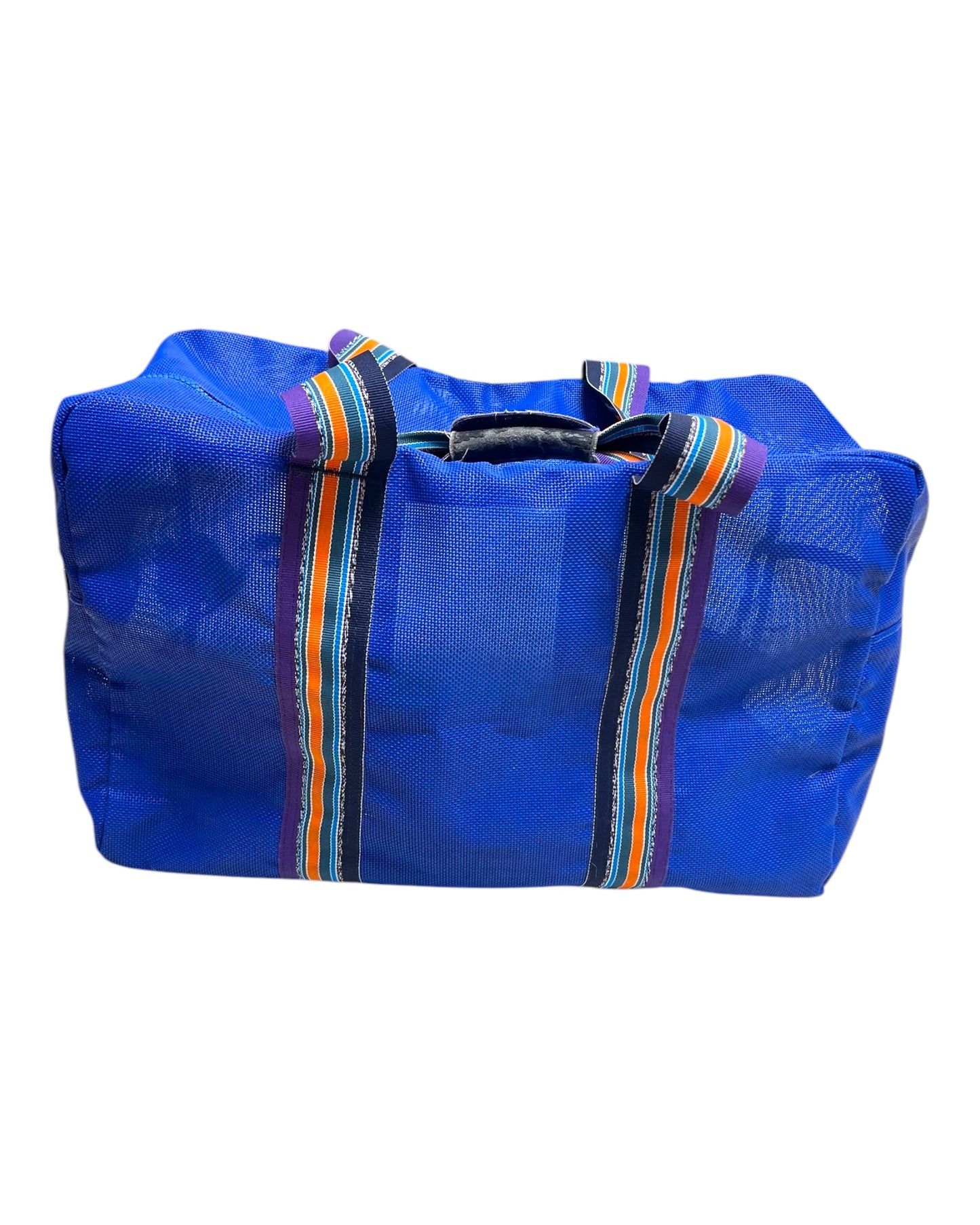 Vintage Missoni Blue Mesh Duffle Bag