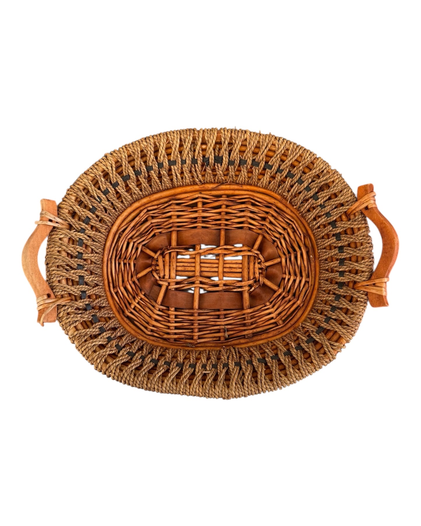 Vintage Flat Basket