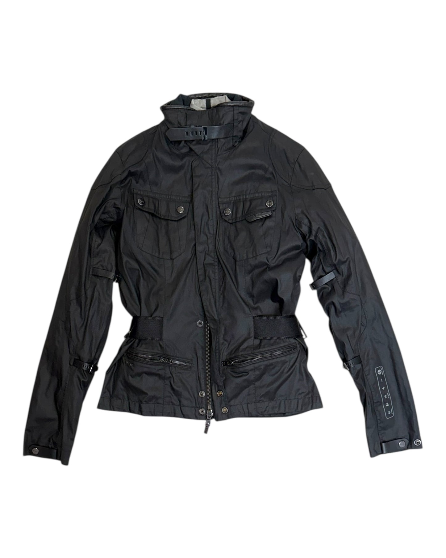Pre-Loved Ralph Lauren RLX Black Moto Jacket