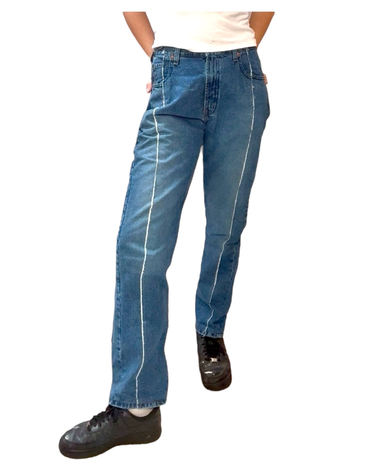 Pre-Loved Reworked Levi's Jeans