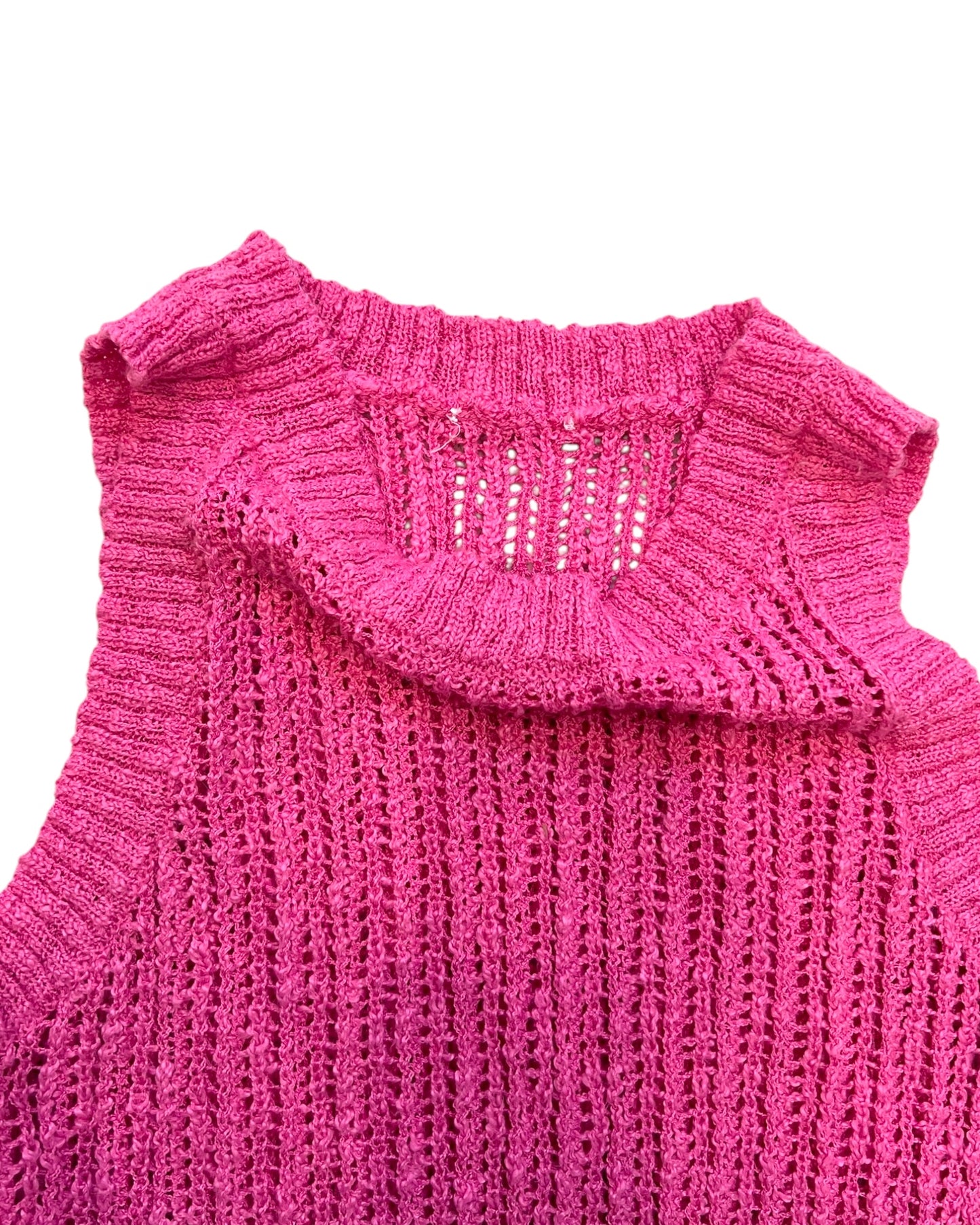 Vintage Pink Knit Tank Top
