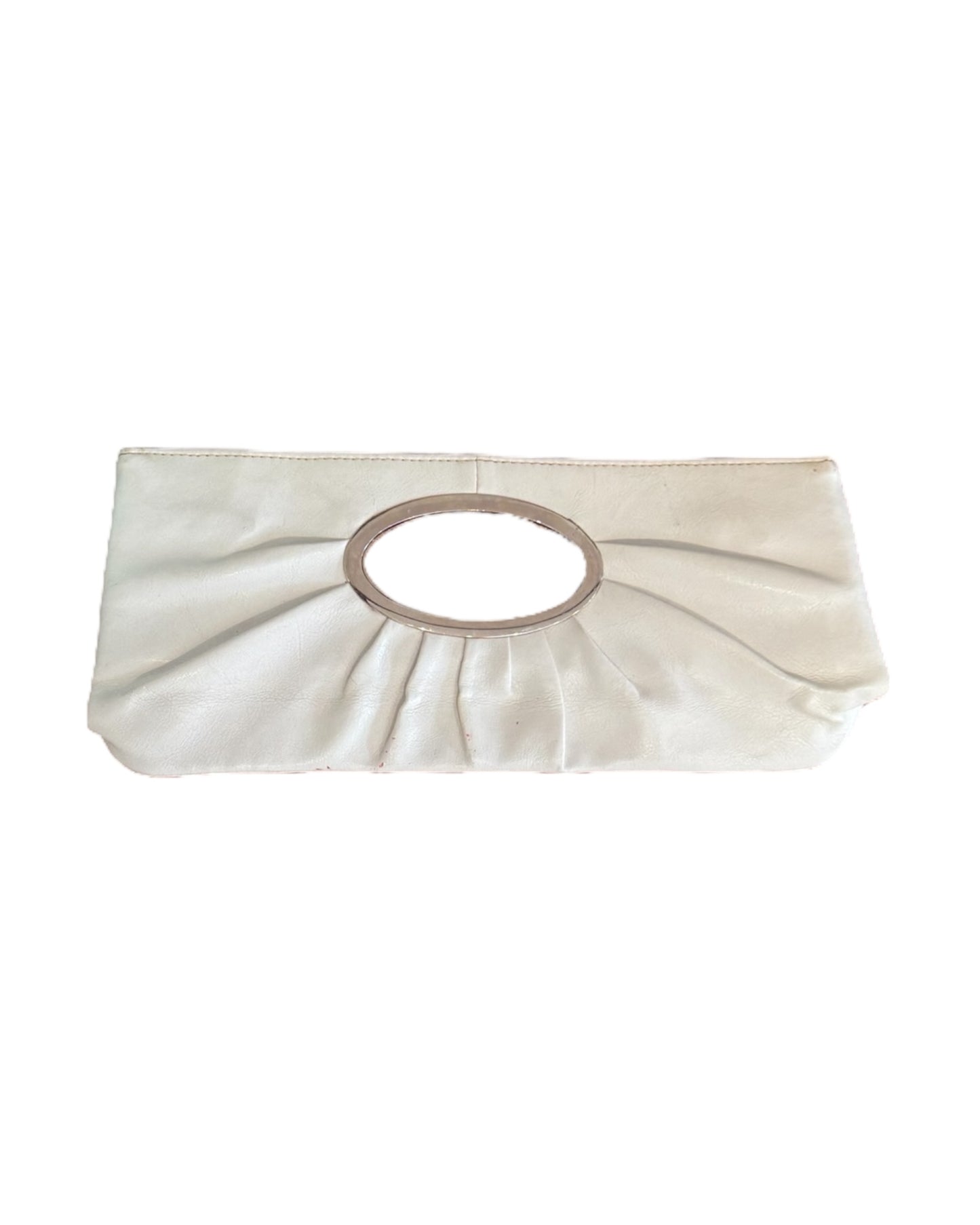 Vintage Y2K White Clutch