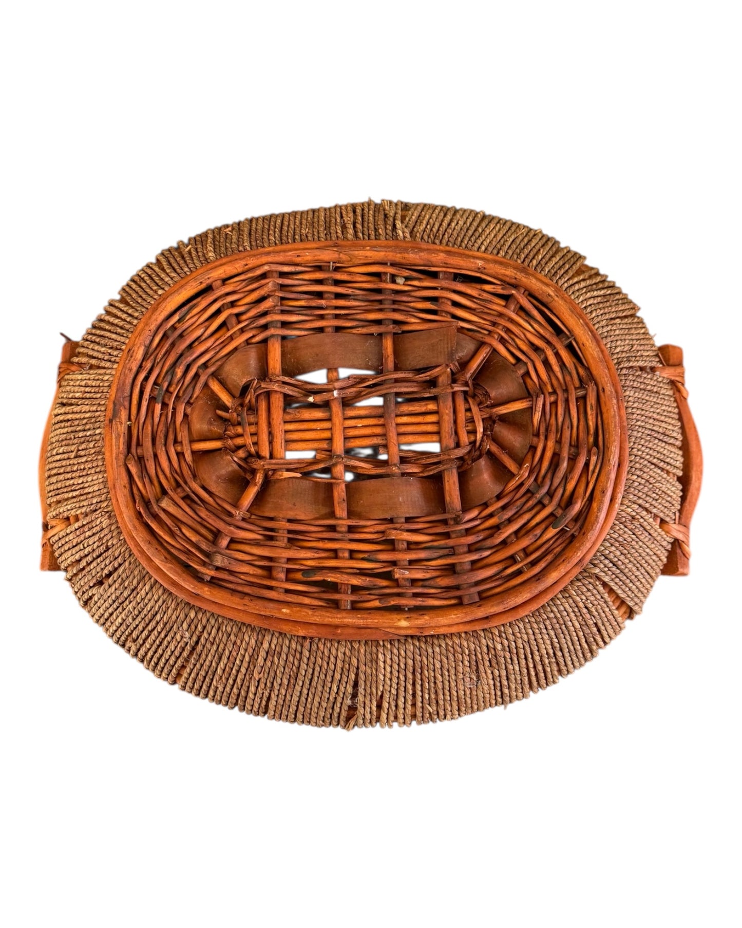 Vintage Flat Basket