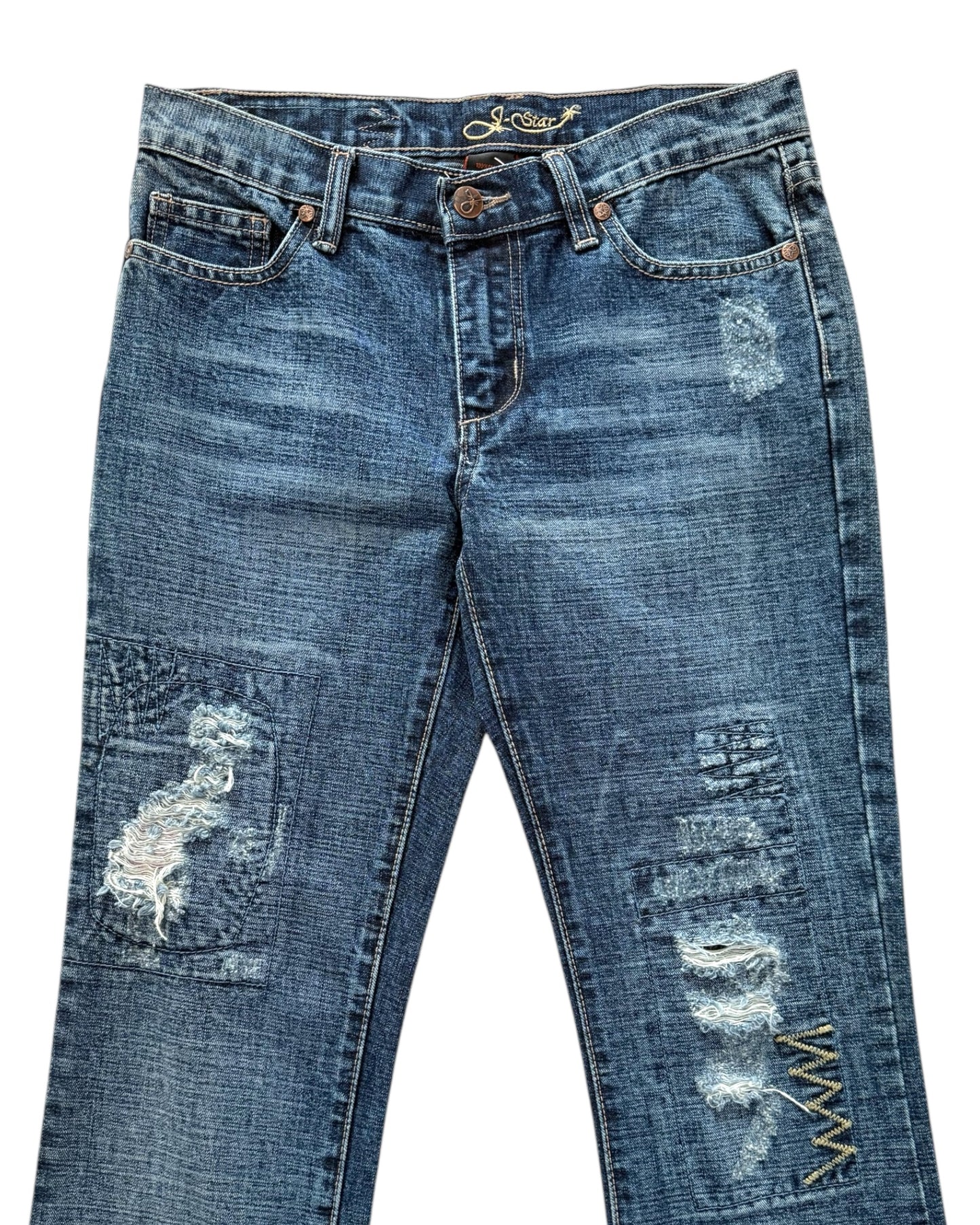 Vintage Y2K Distressed Jeans