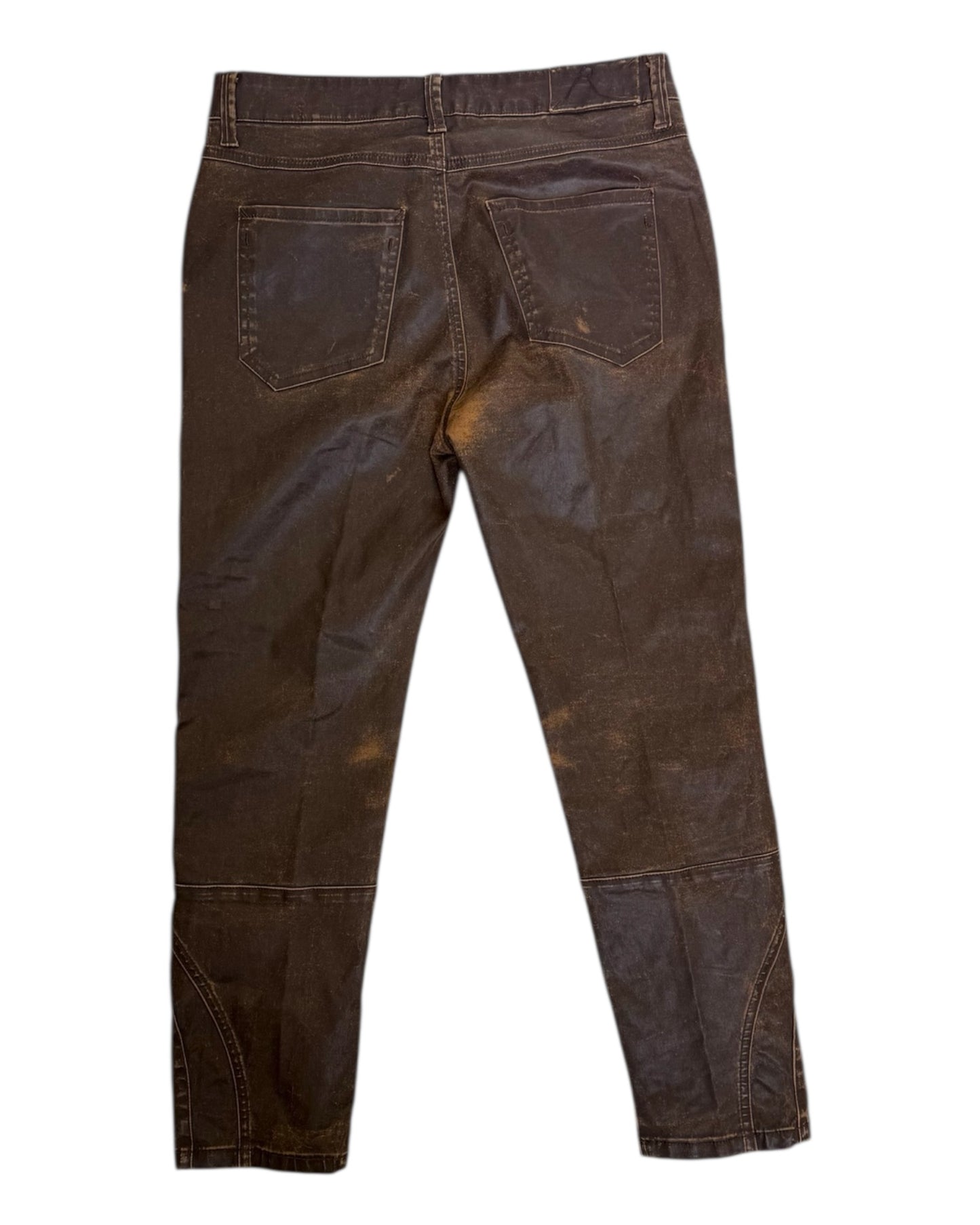 Pre-Loved Brown "Leather" Pants