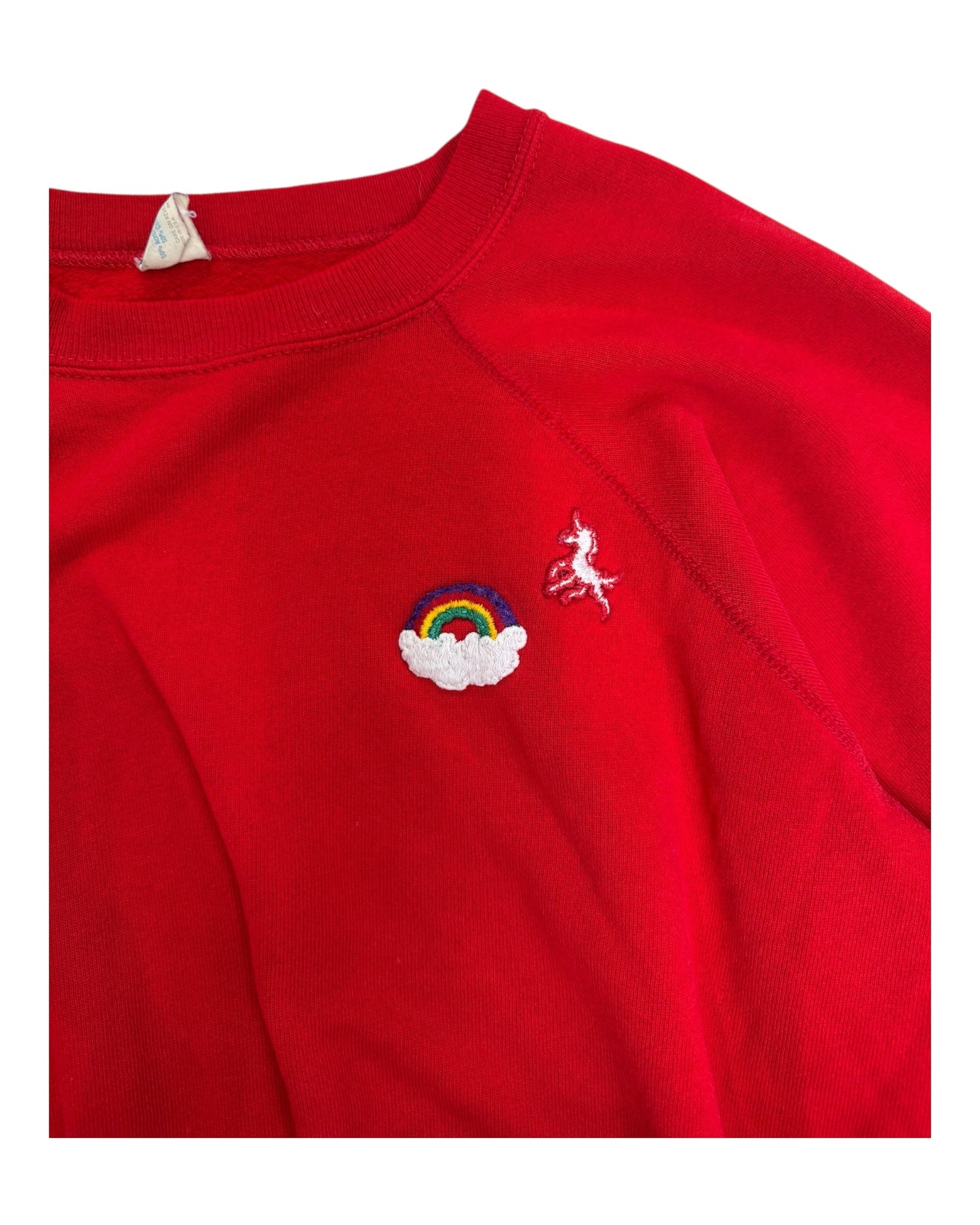 Vintage Embroidered Crewneck Sweatshirt