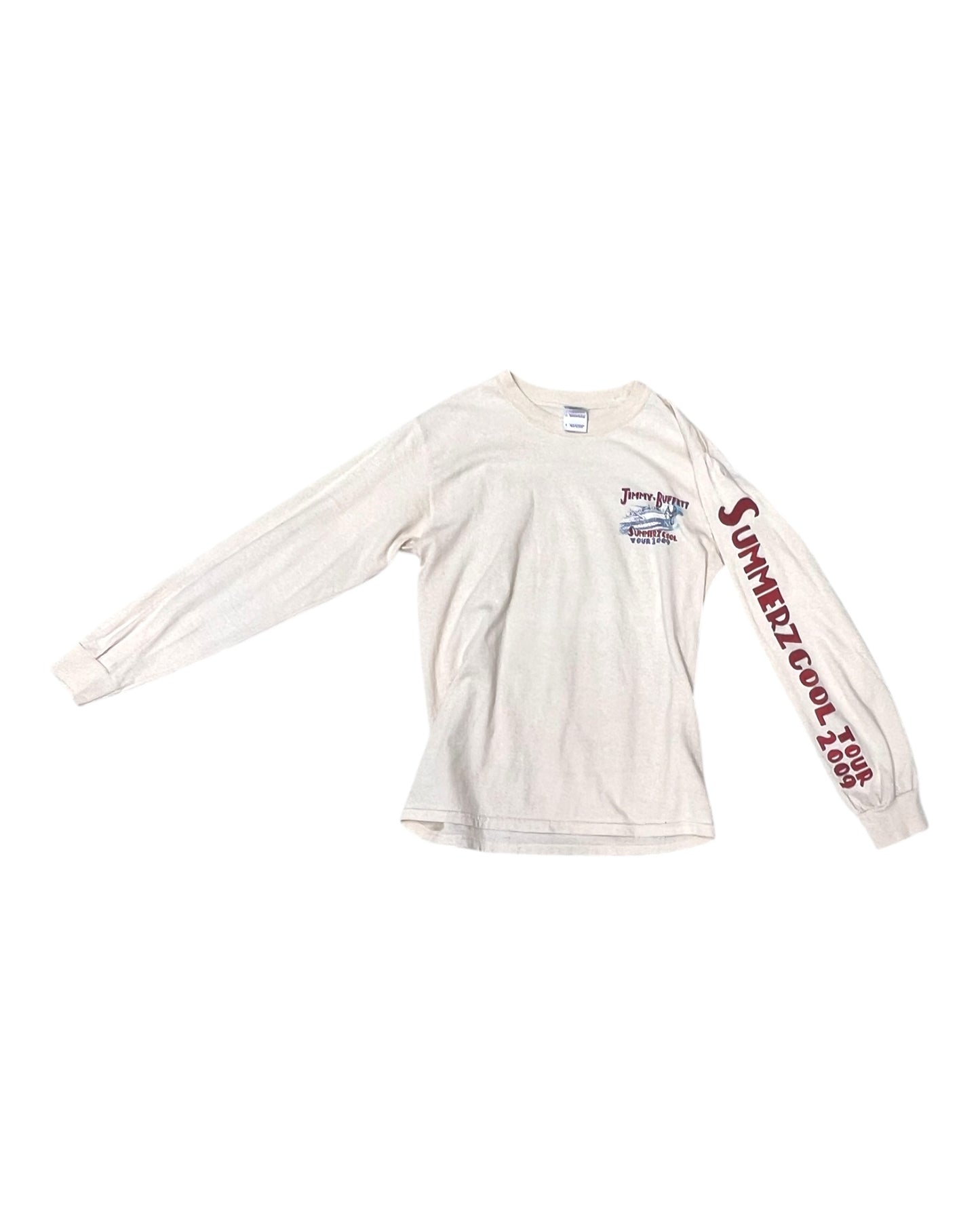 Vintage 2009 Jimmy Buffet Summerz Cool Tour Long-Sleeve Tee
