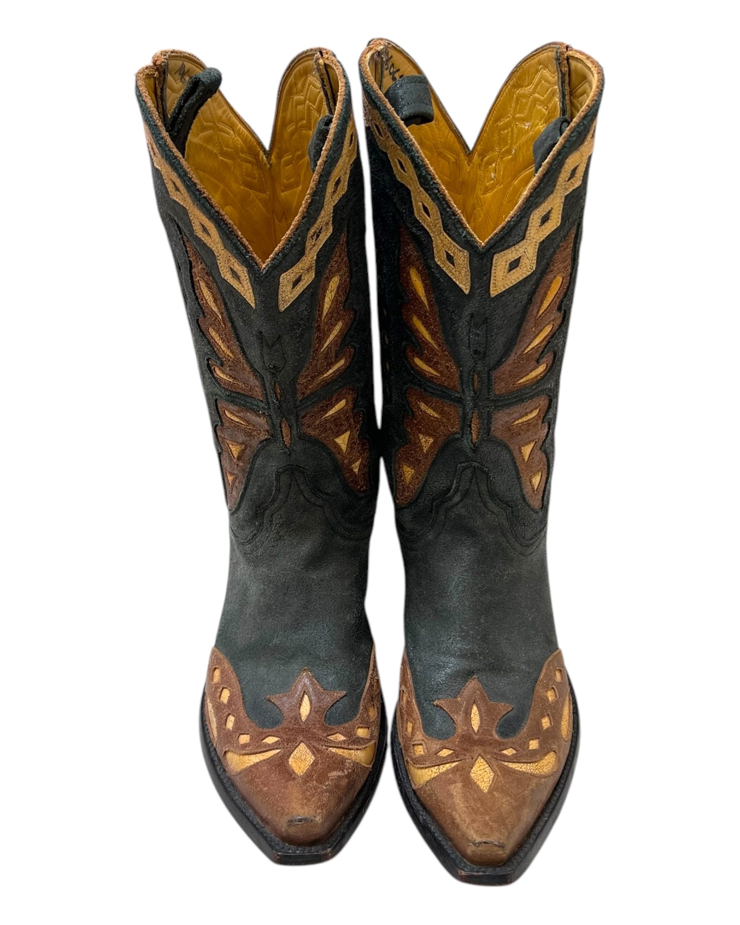 Vintage Old Gringo Butterfly Cowboy Boots