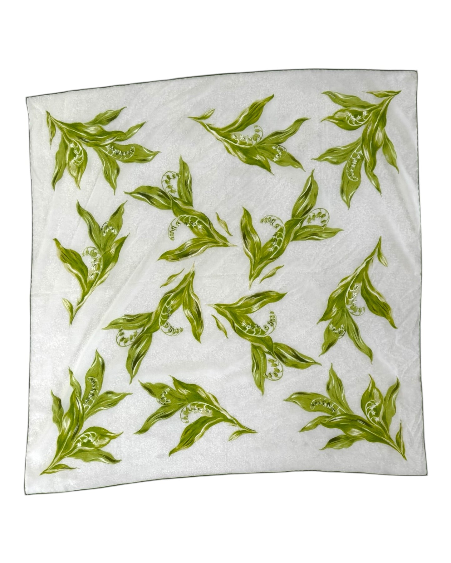 Vintage Pea Shoot Scarf