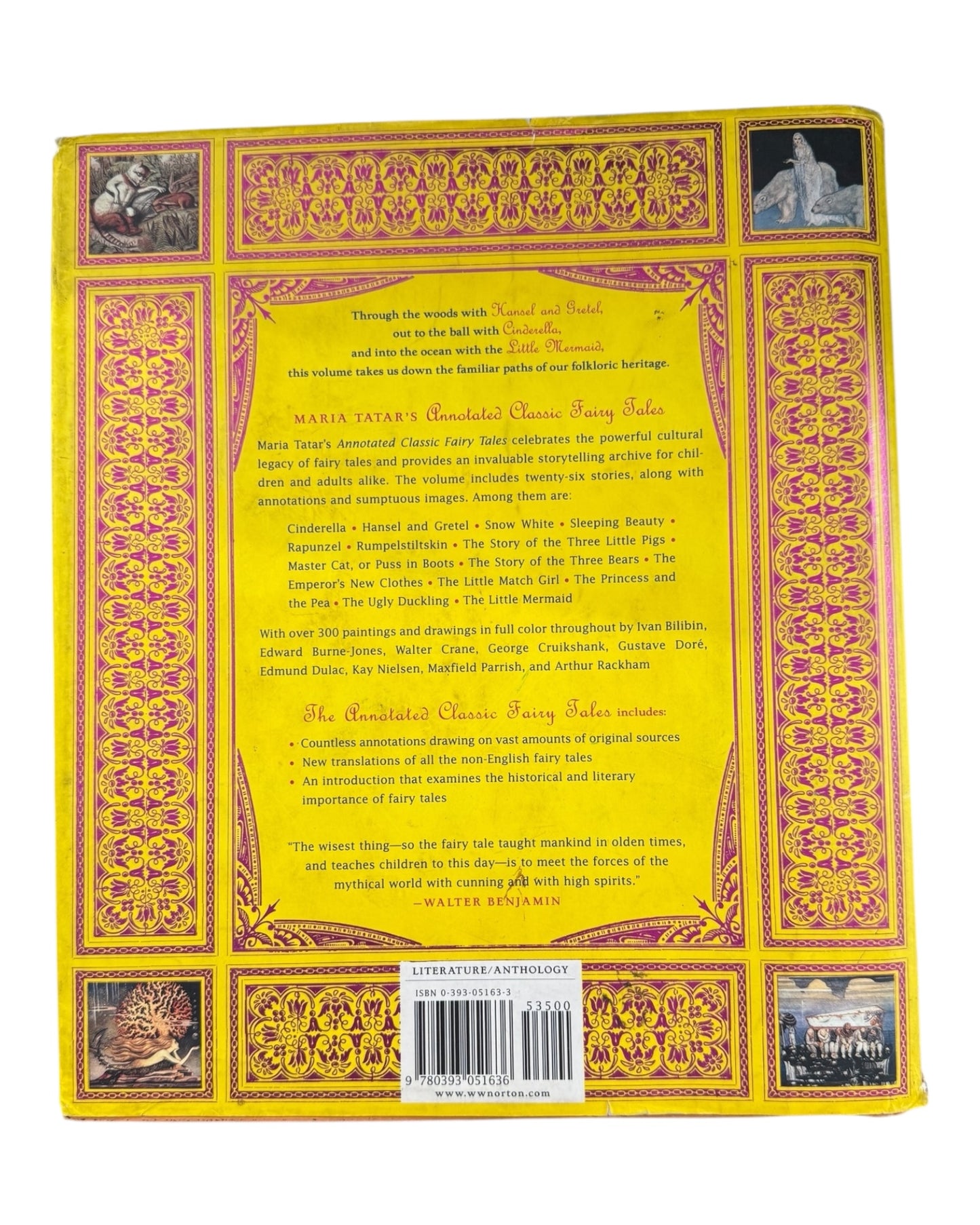 The Annotated Classic Fairytales Book