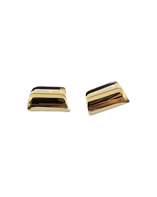 Pre-Loved Lafayette 148 Gold Earrings