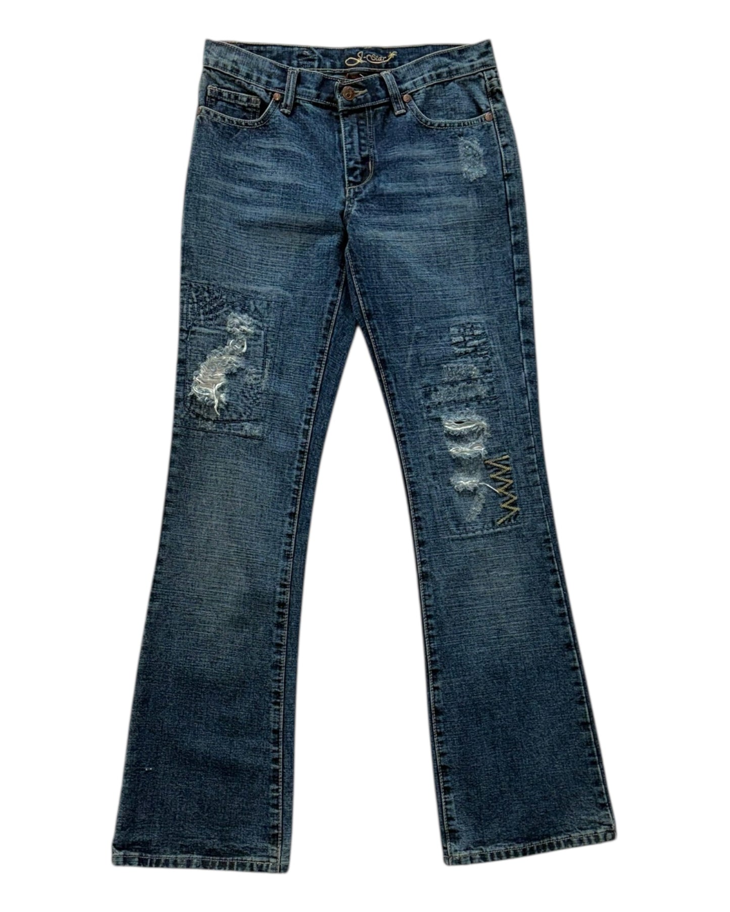 Vintage Y2K Distressed Jeans