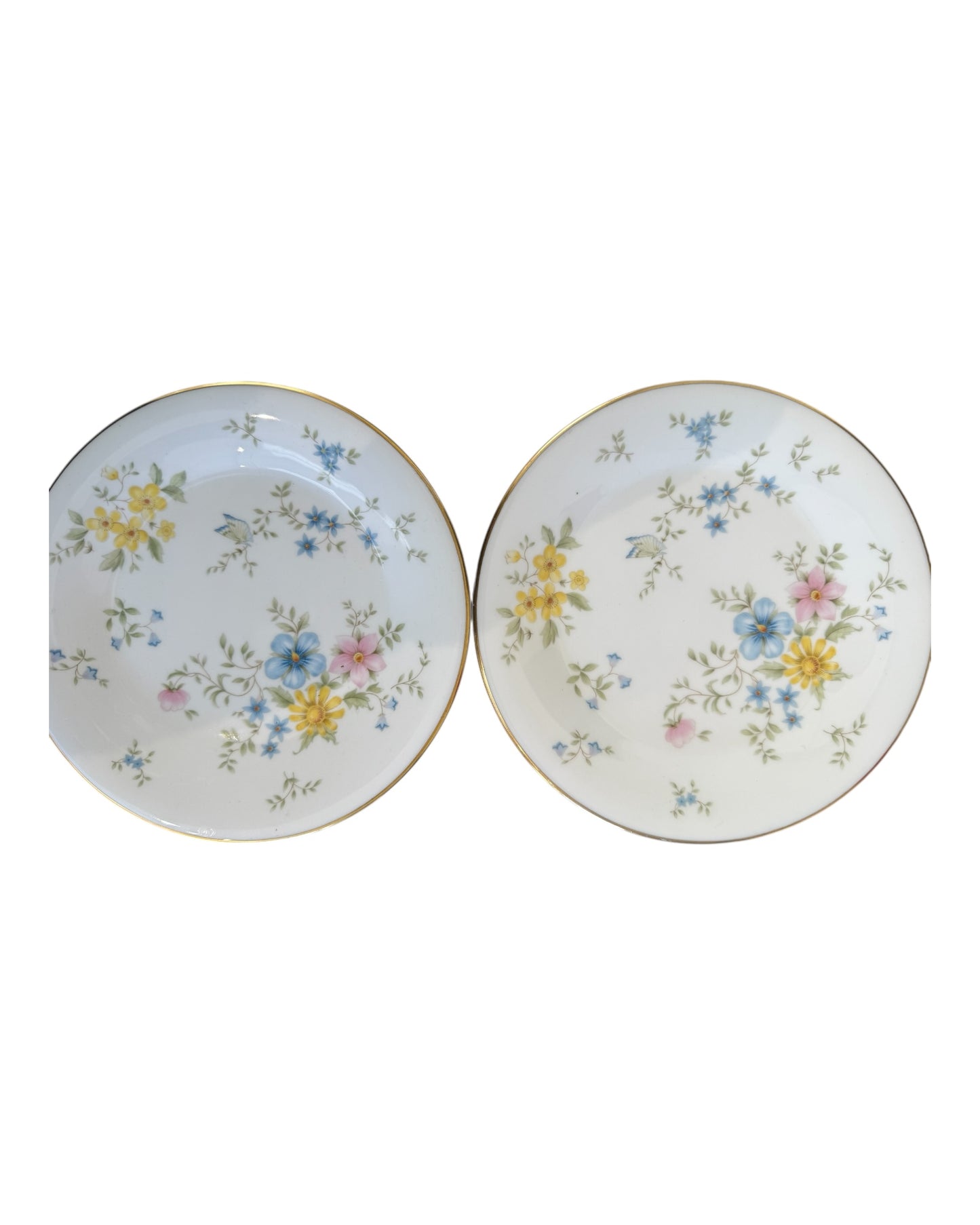 Vintage Set of 5 Royal Elegy Fine China Plates