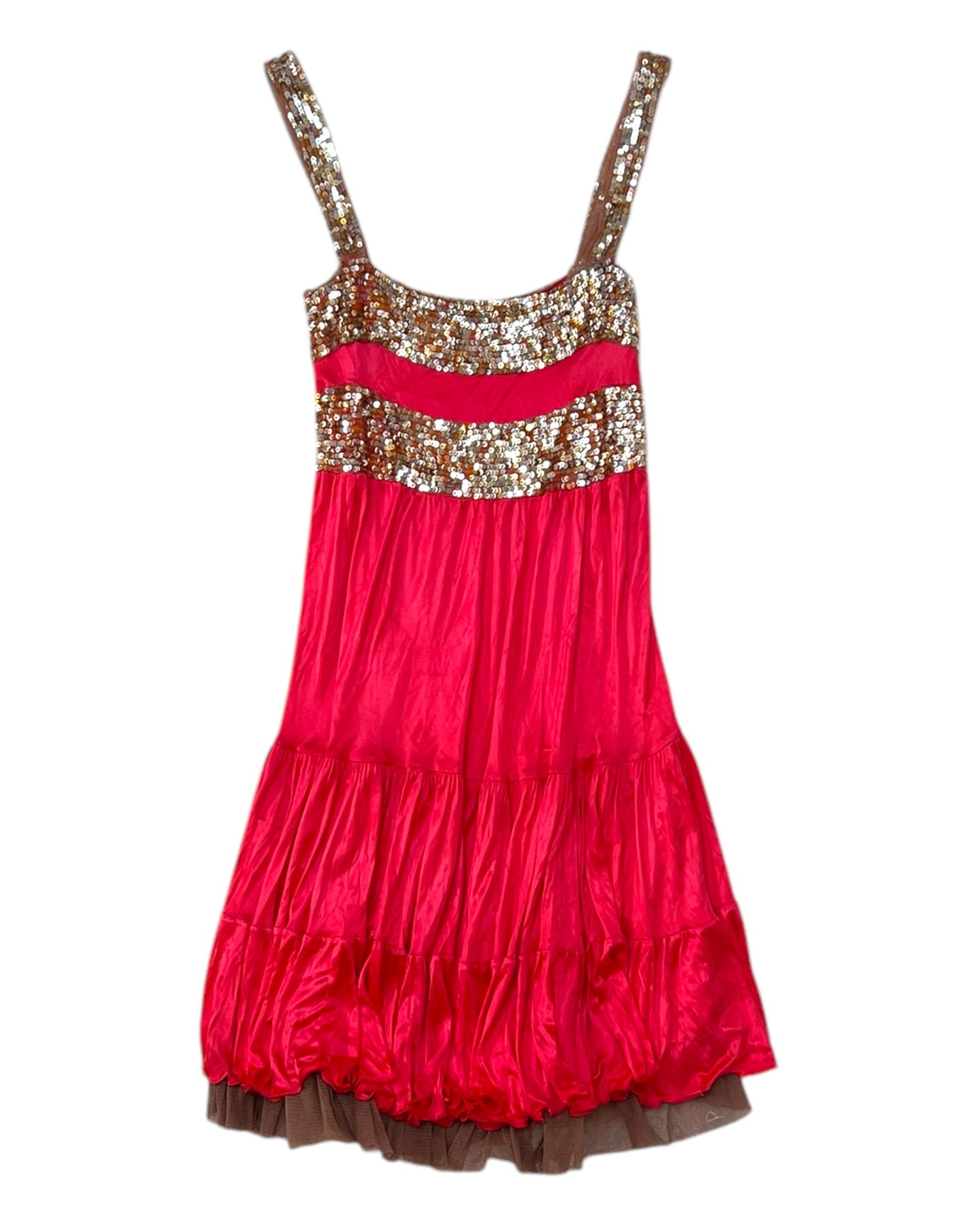 Vintage Blugirl by Blumarine Pink Sequin Mini Dress