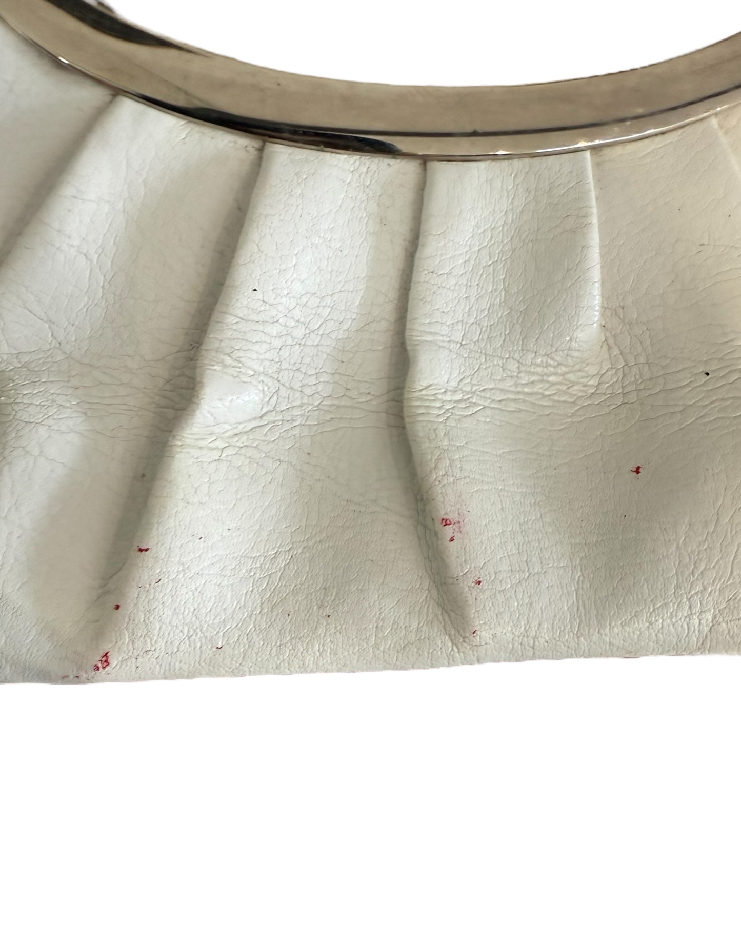 Vintage Y2K White Clutch