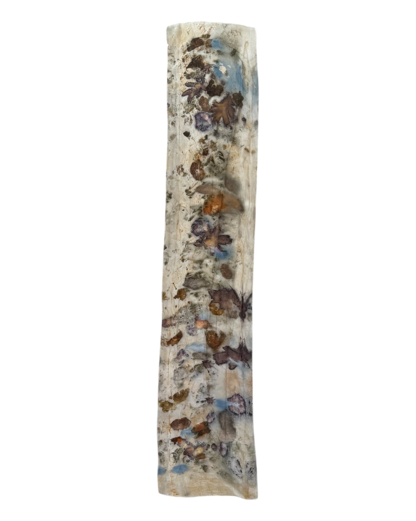 Vintage Artistic Natural Silk Skinny Scarf