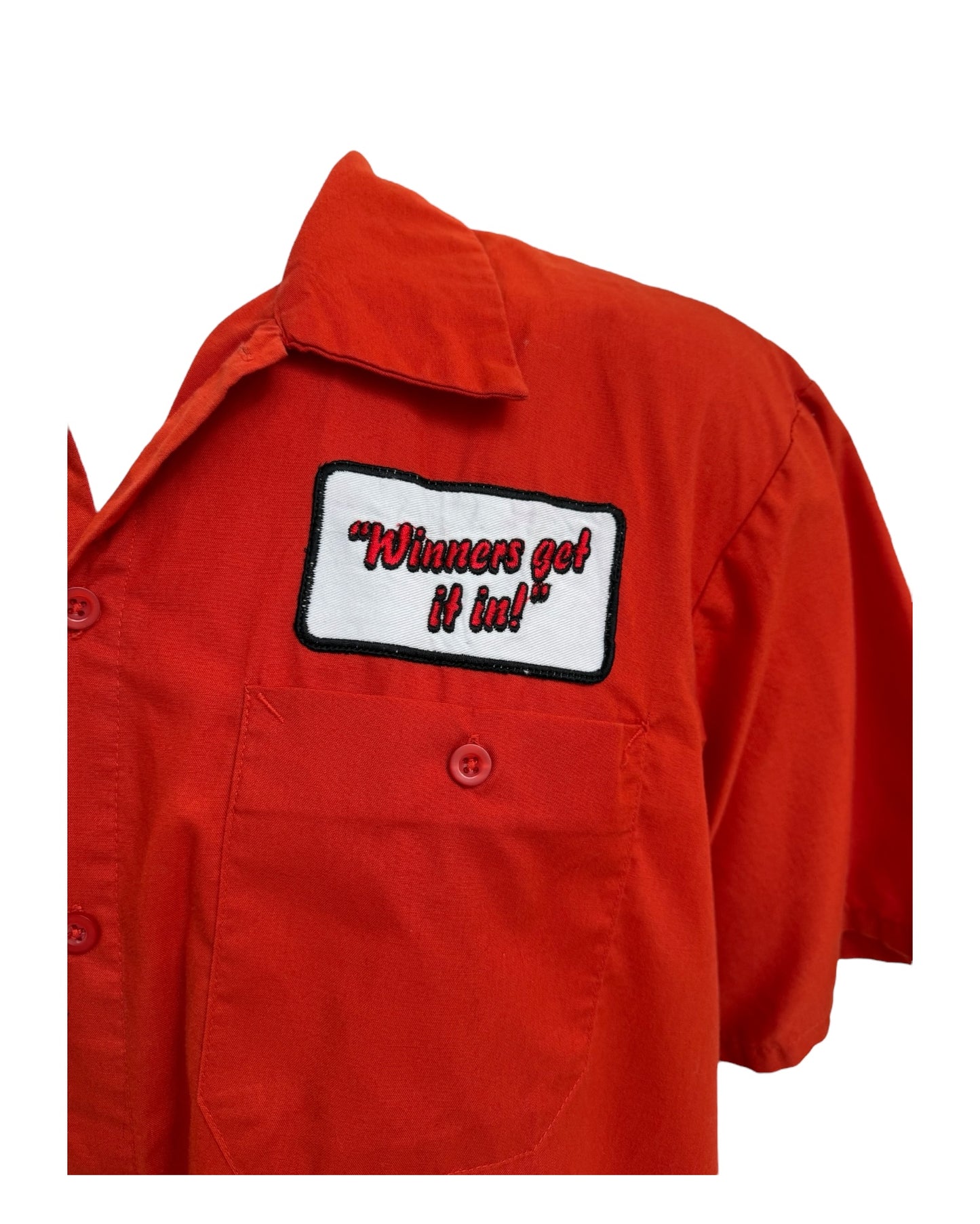 Vintage Orange "Balls Deep Baseball Team" Shirt