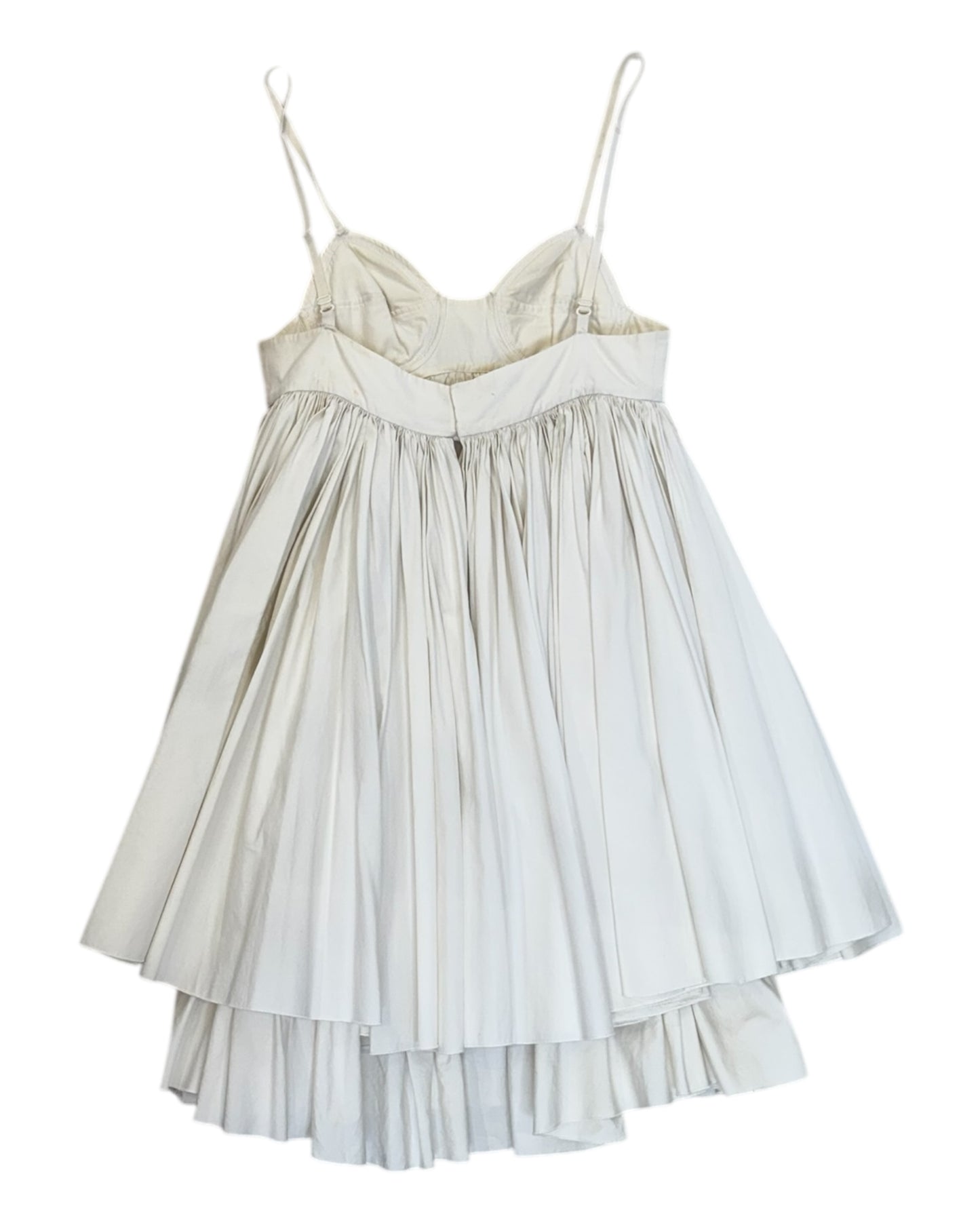 Pre-Loved Miu Miu White Mini Dress