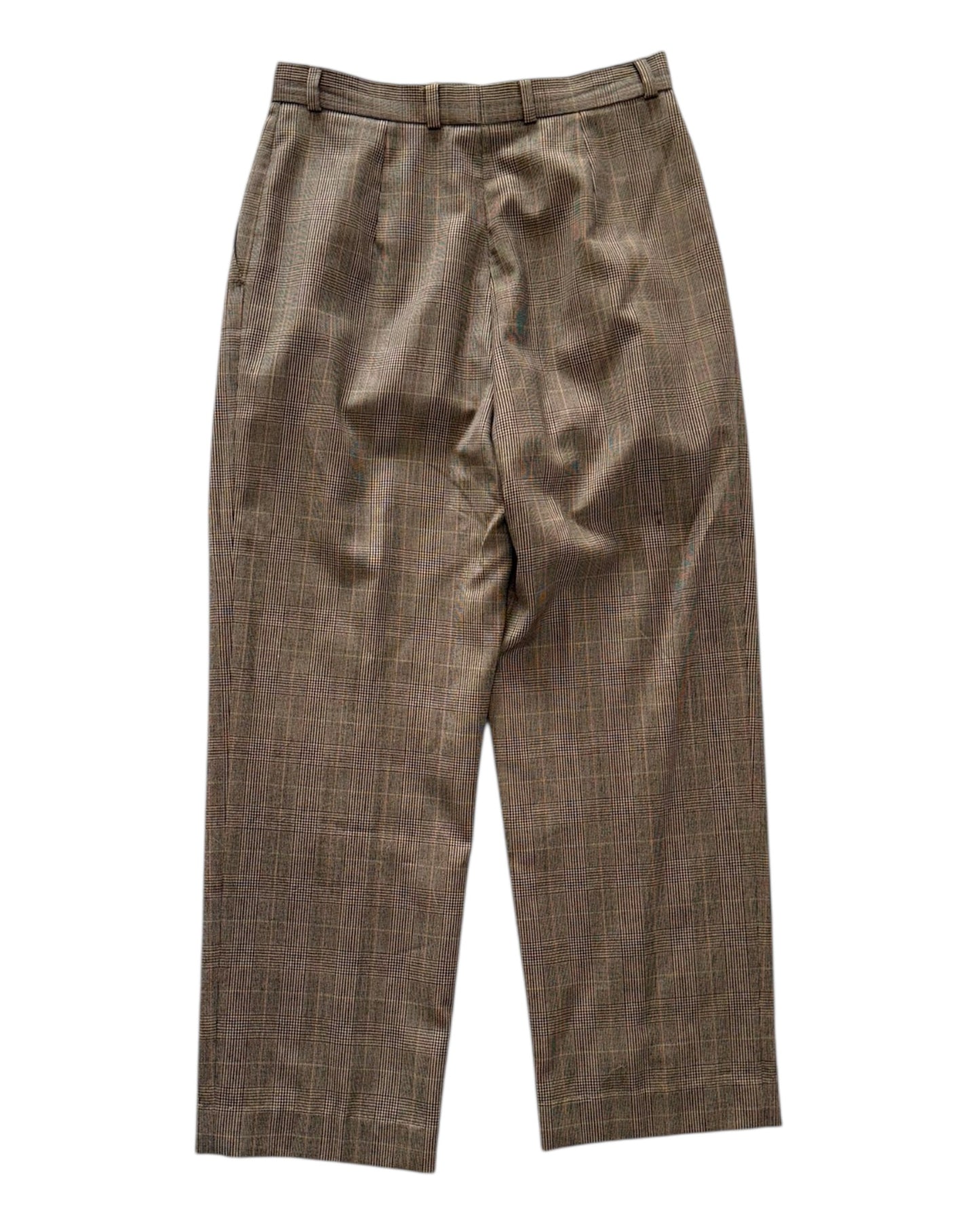 Vintage Bernard Zins for Saks Fifth Avenue Plaid Trousers