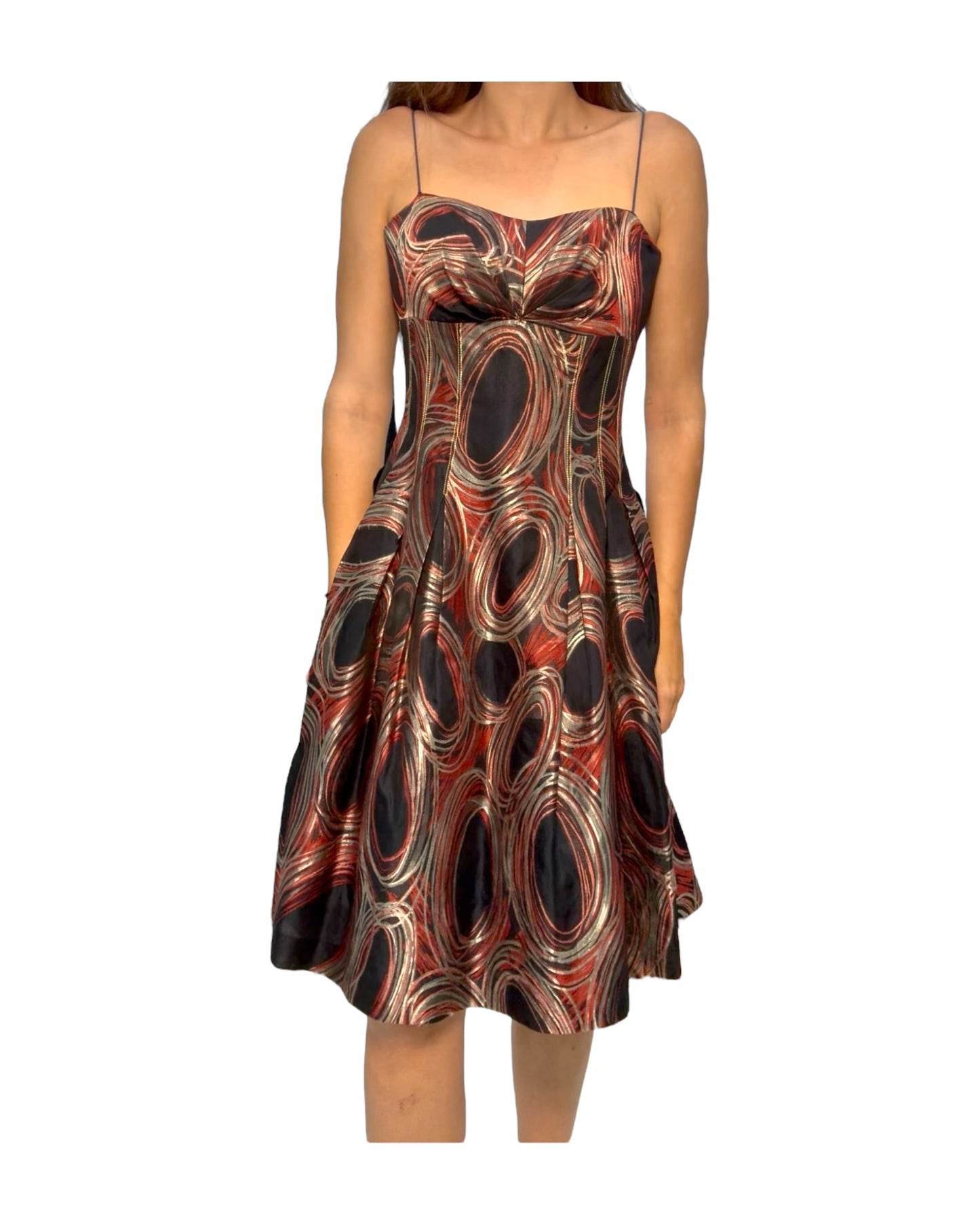 Vintage Carolina Herrera Black A-Line Dress