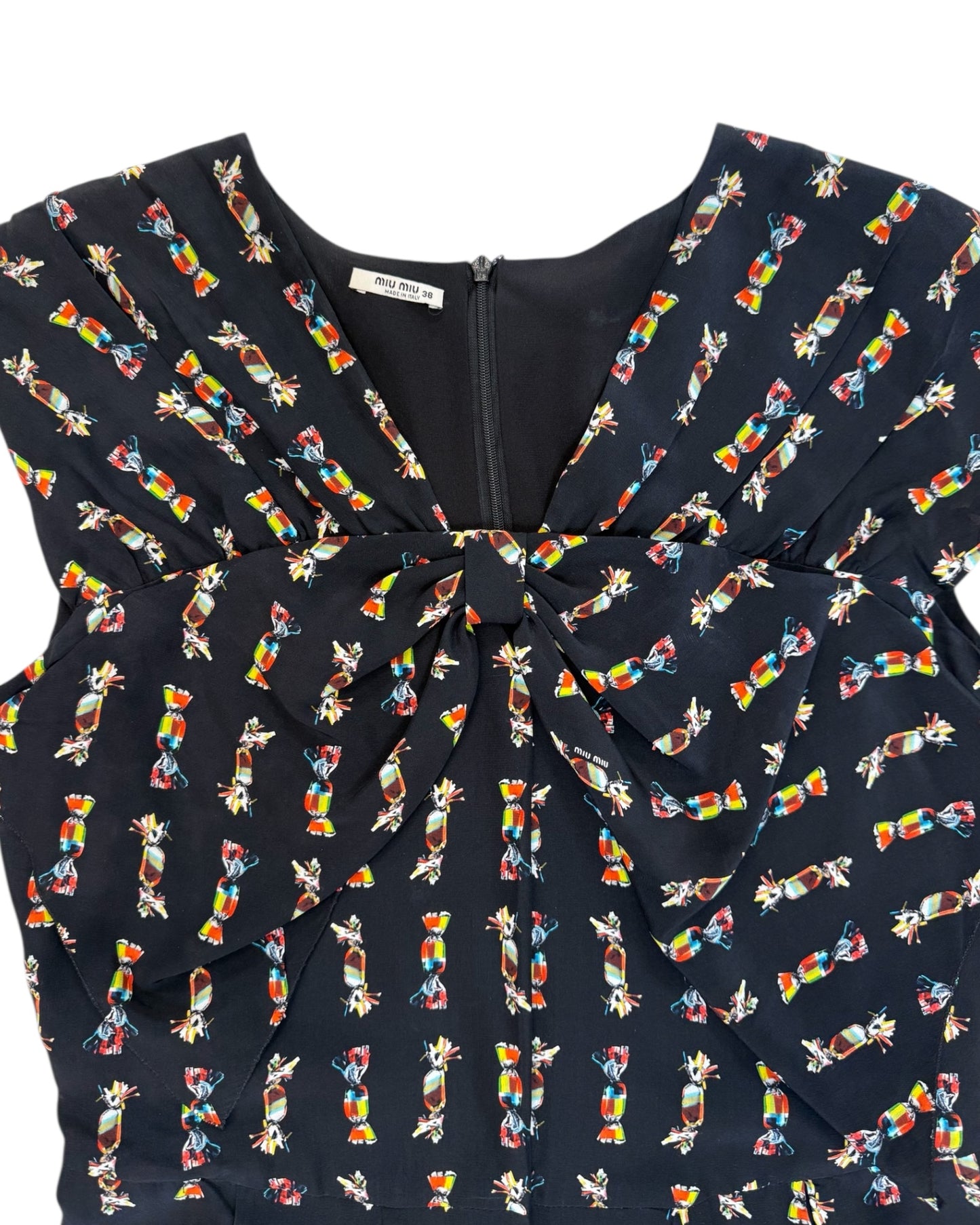 Vintage 2008 Miu Miu Candy Print Dress