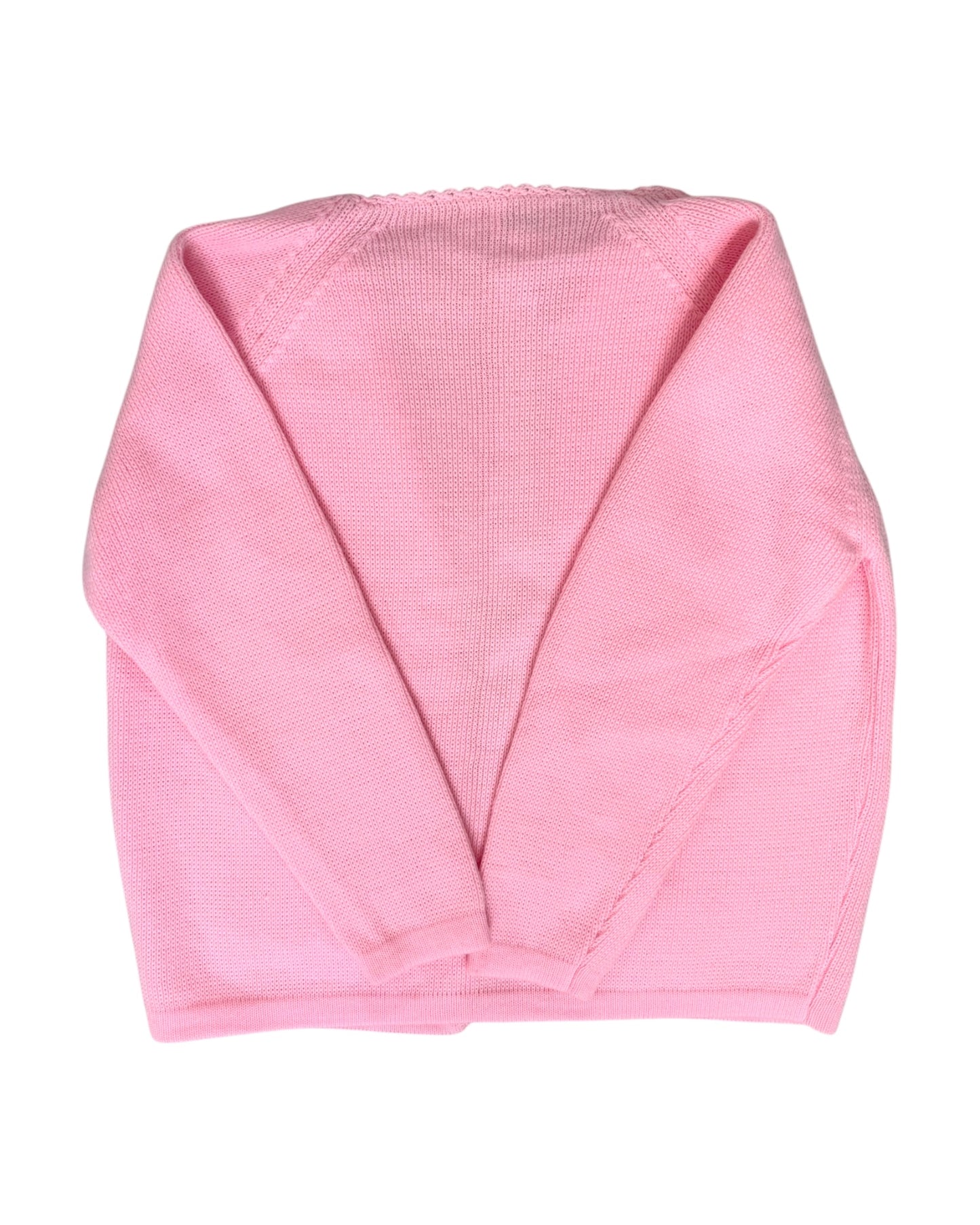 Vintage Blue and Pink Embroidered Cardigan Sweaters