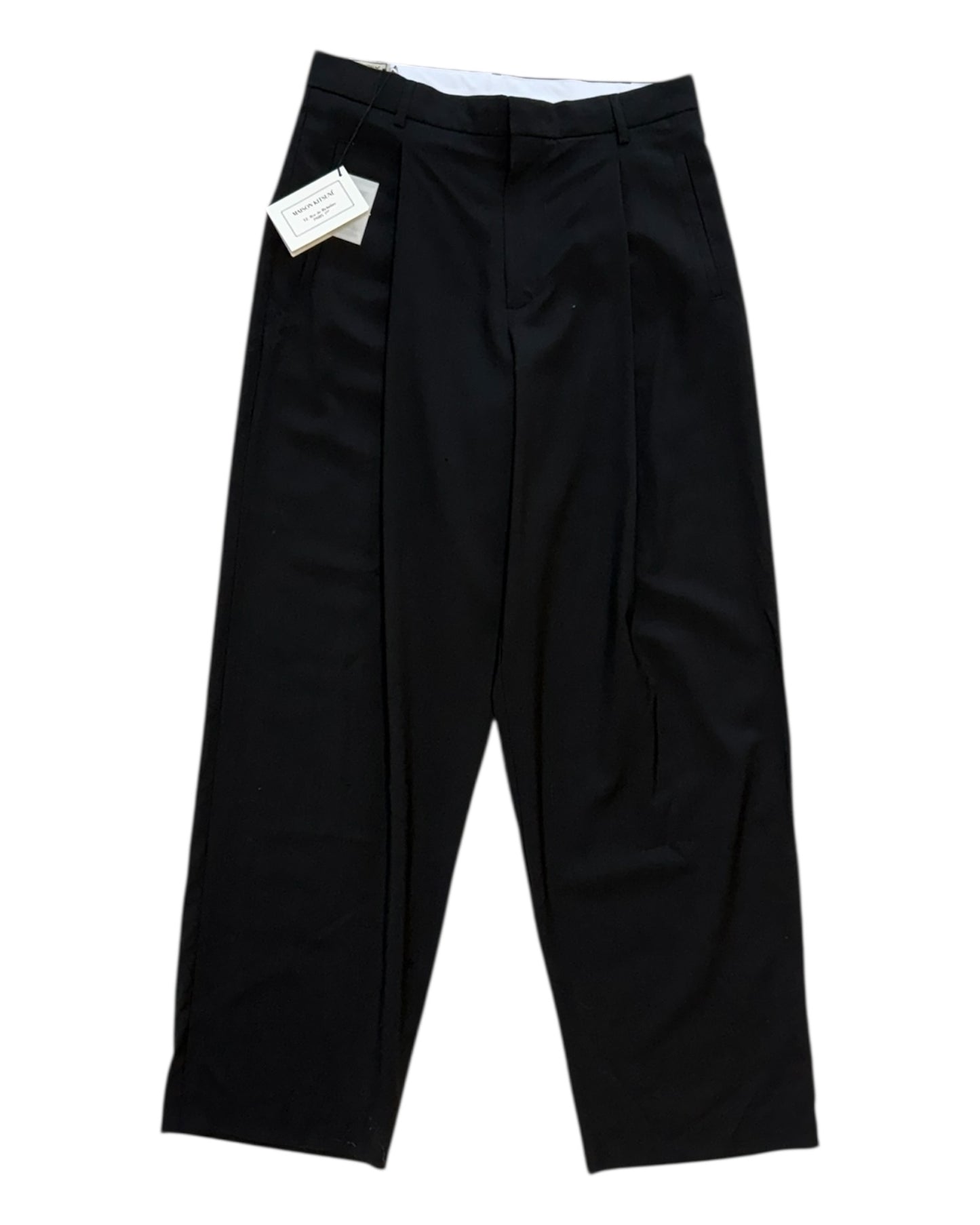 Pre-Loved Maison Kitsuné Black Trouser Pants