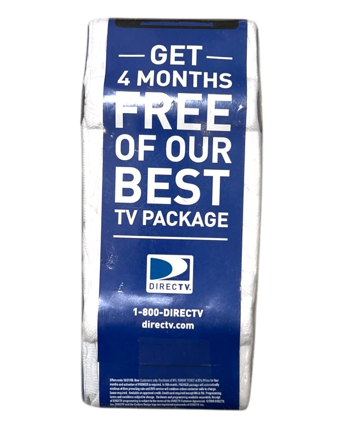 2008 Directv Nascar 20 Promotional Mystery Tee