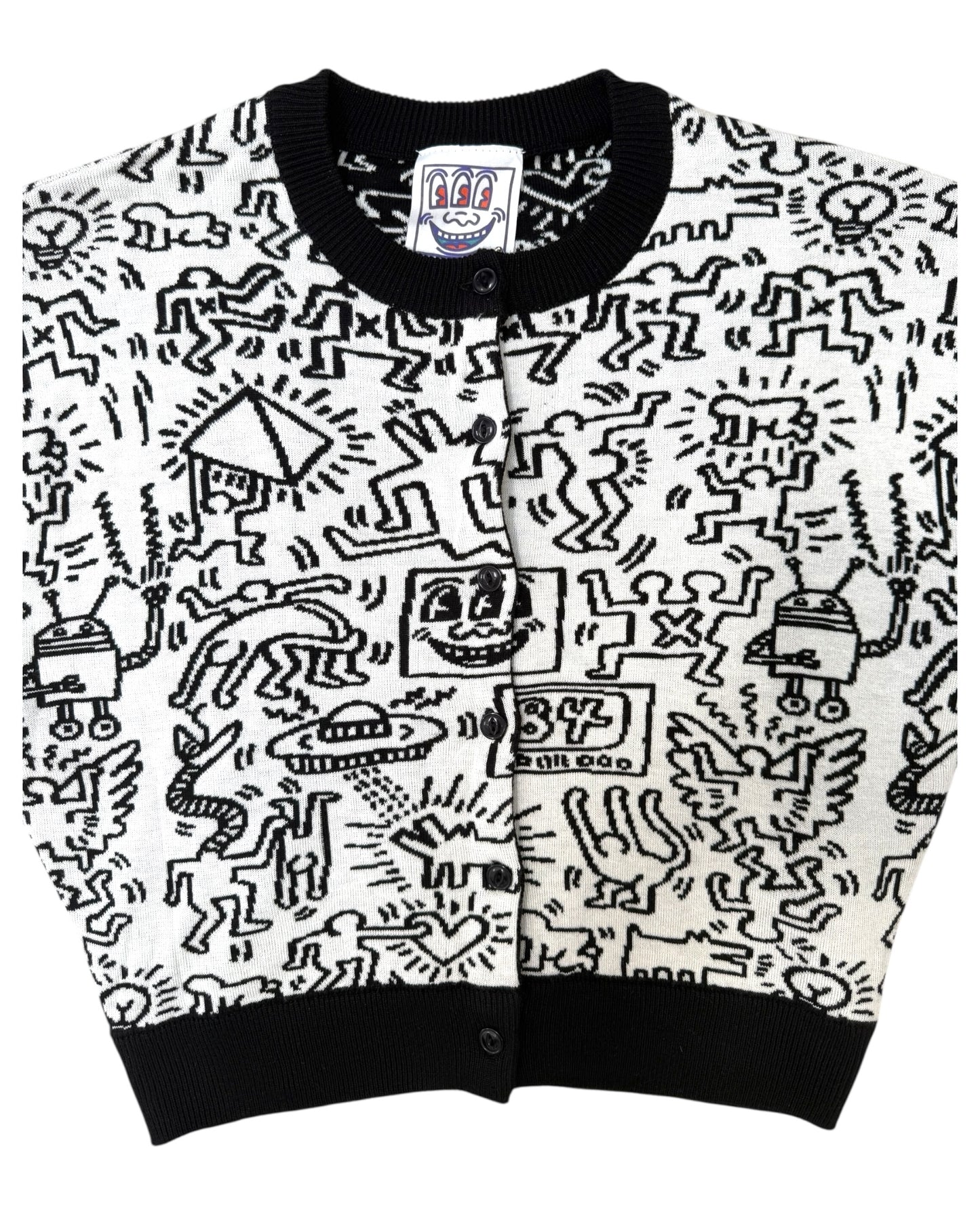 Pre-Loved Keith Haring X SLY Sweater Skirt Set