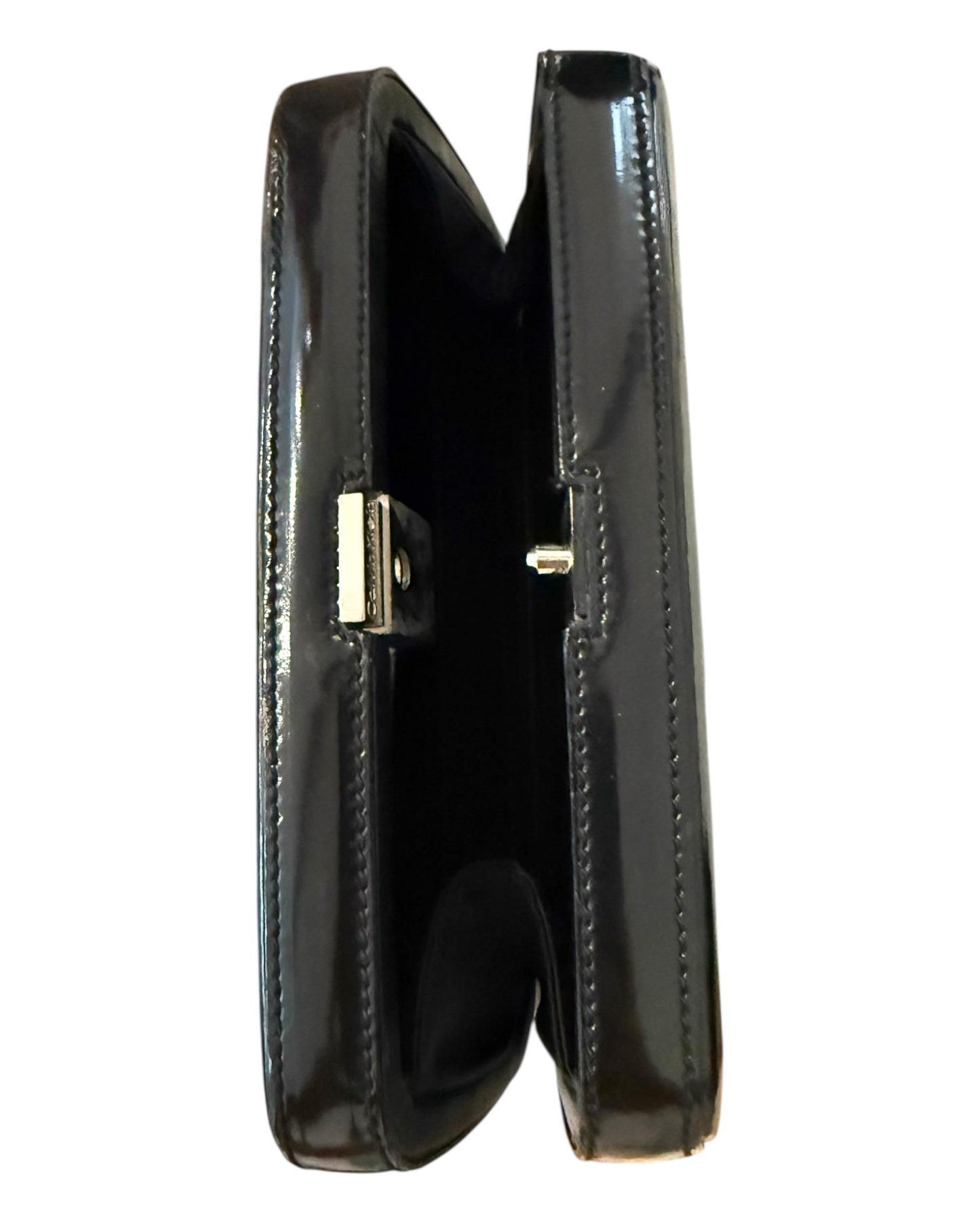 Vintage Calvin Klein Black Leather Clutch