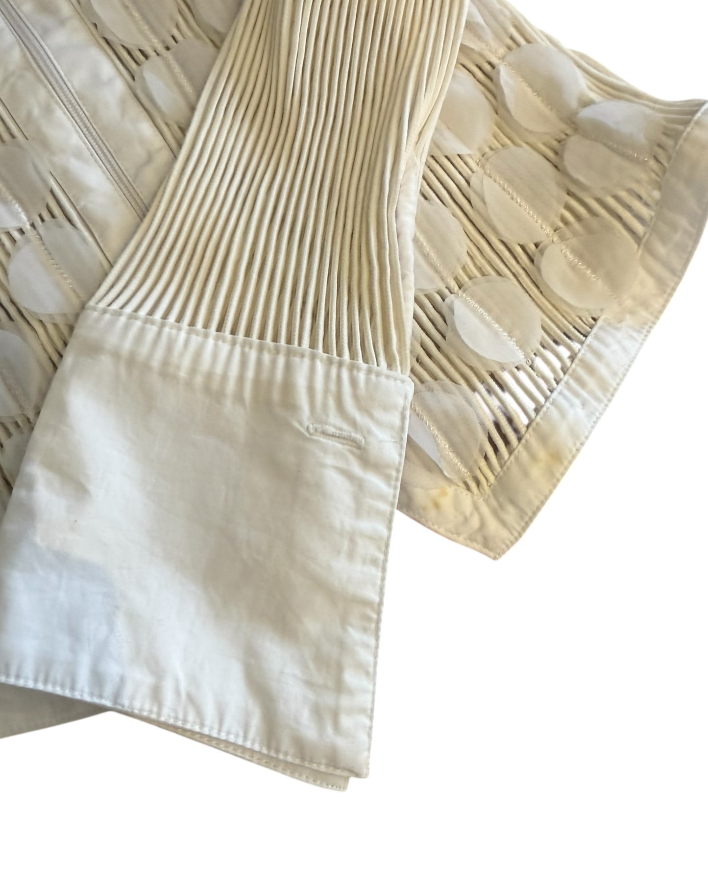 Pre-Loved Blanc Nature Sheer Mesh Jacket