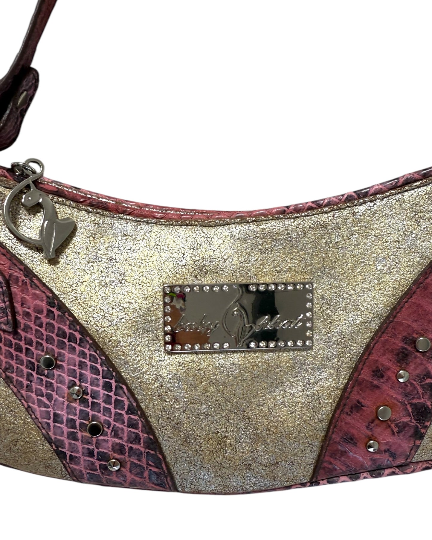 Vintage Baby Phat Mini Pink Shoulder Bag
