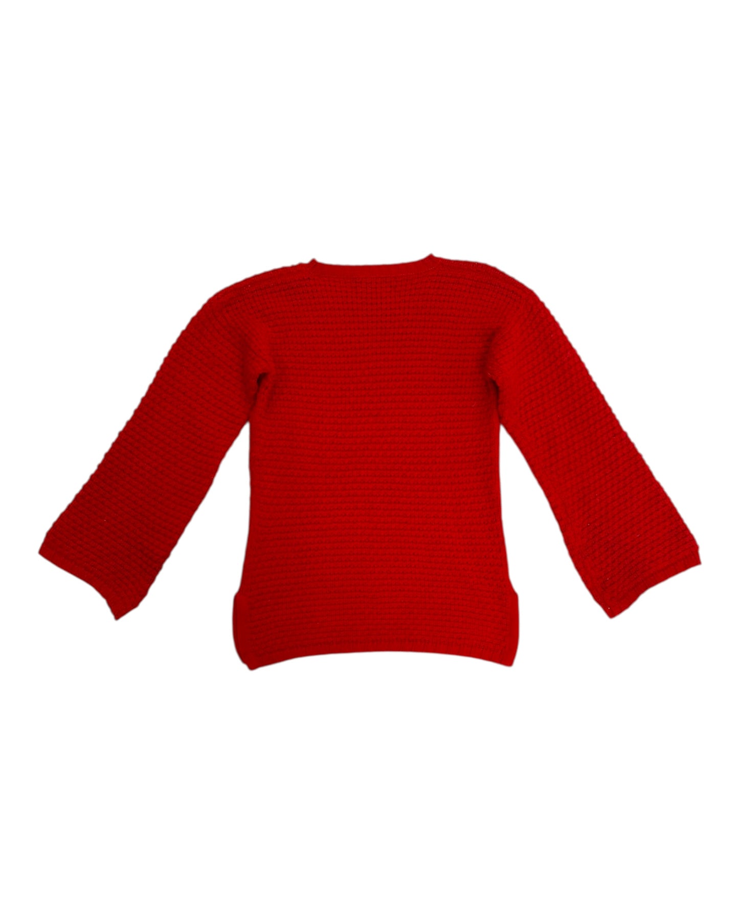 Vintage 1980s Pierre Cardin Red Wool Sweater