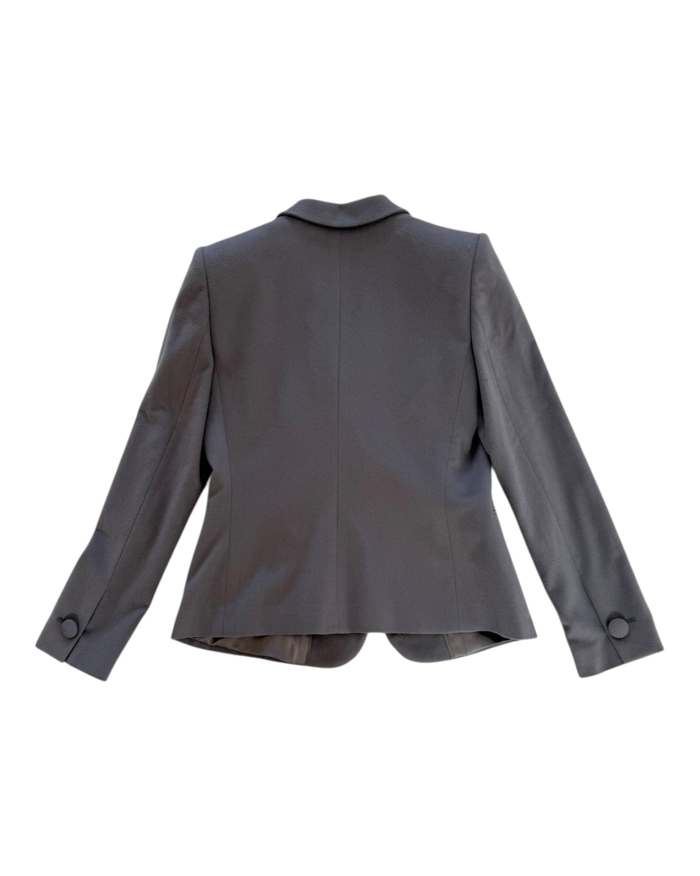 Vintage Giorgio Armani Grey Cashmere Blazer