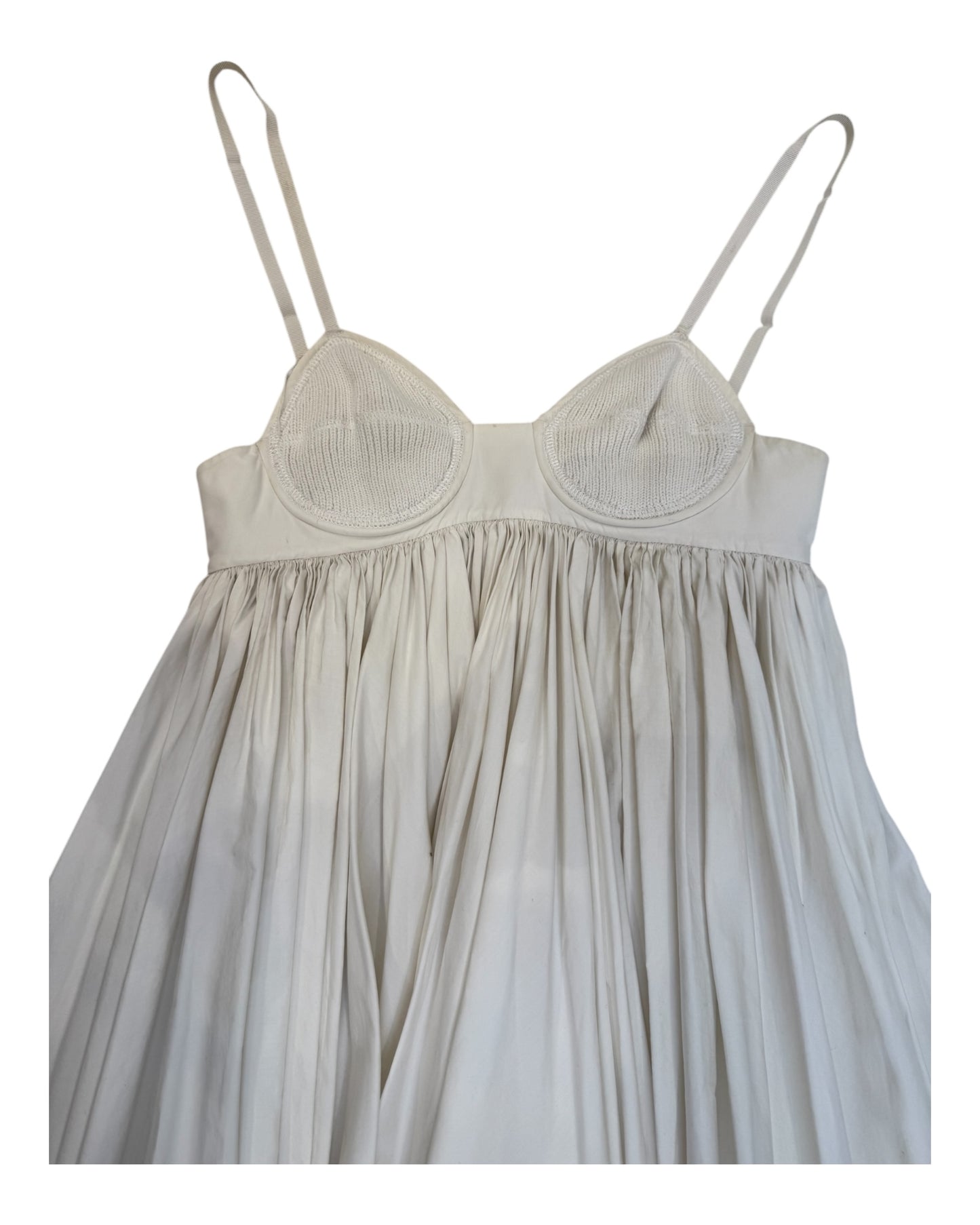Pre-Loved Miu Miu White Mini Dress