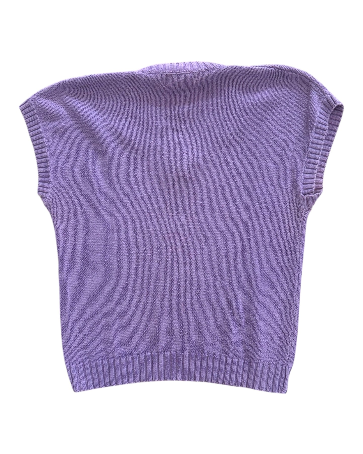 Vintage Purple Sweater Vest