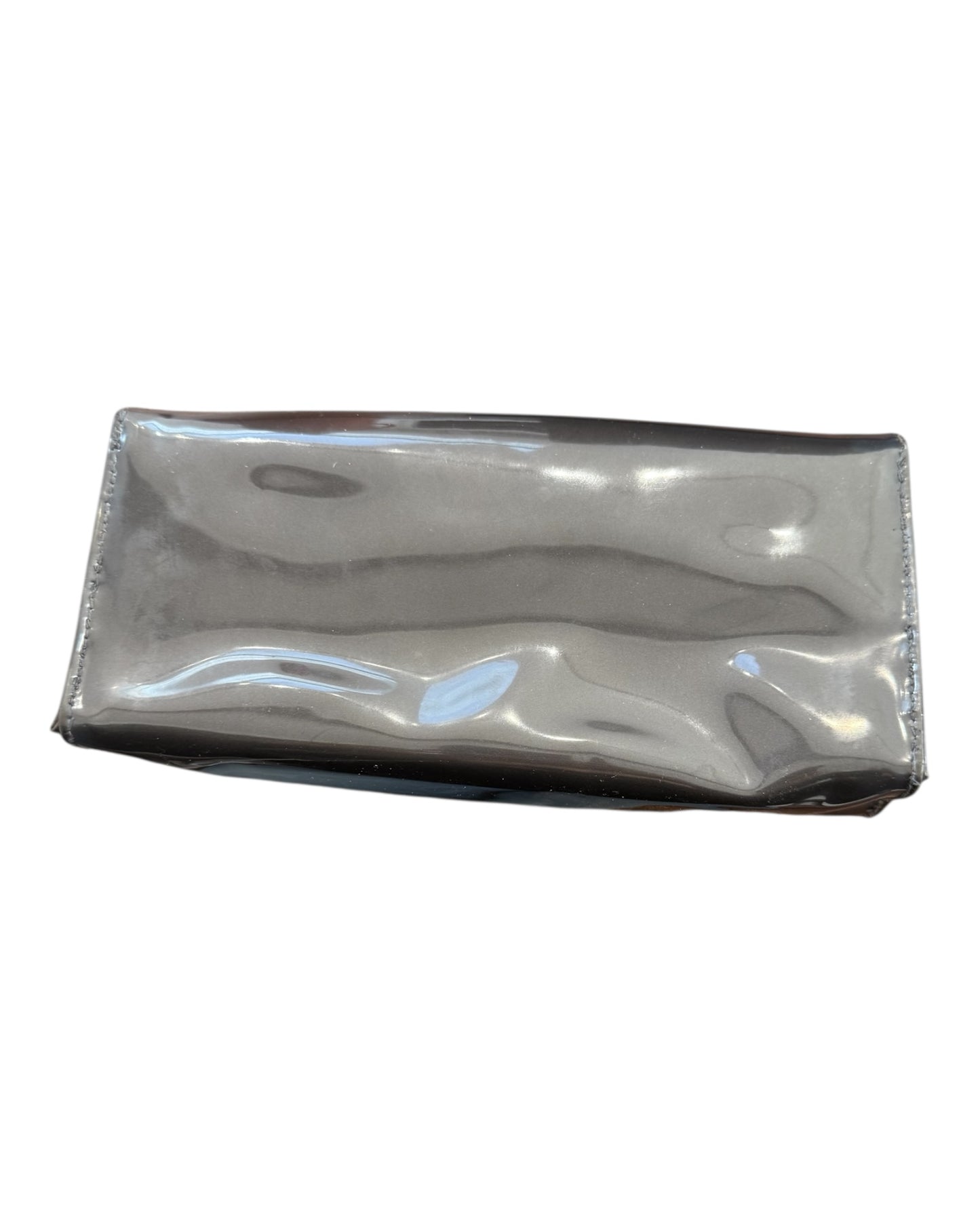 Vintage 1950s Grey Patent Leather Clutch