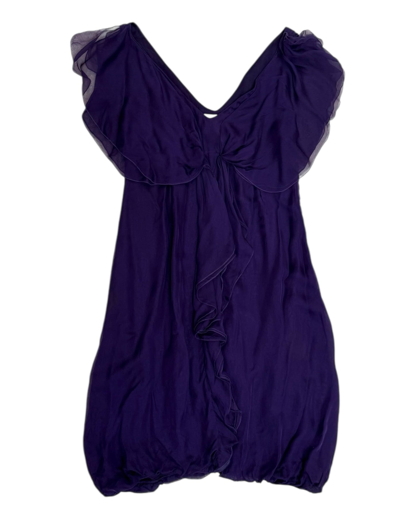 Vintage Valentino Purple Bubble Dress